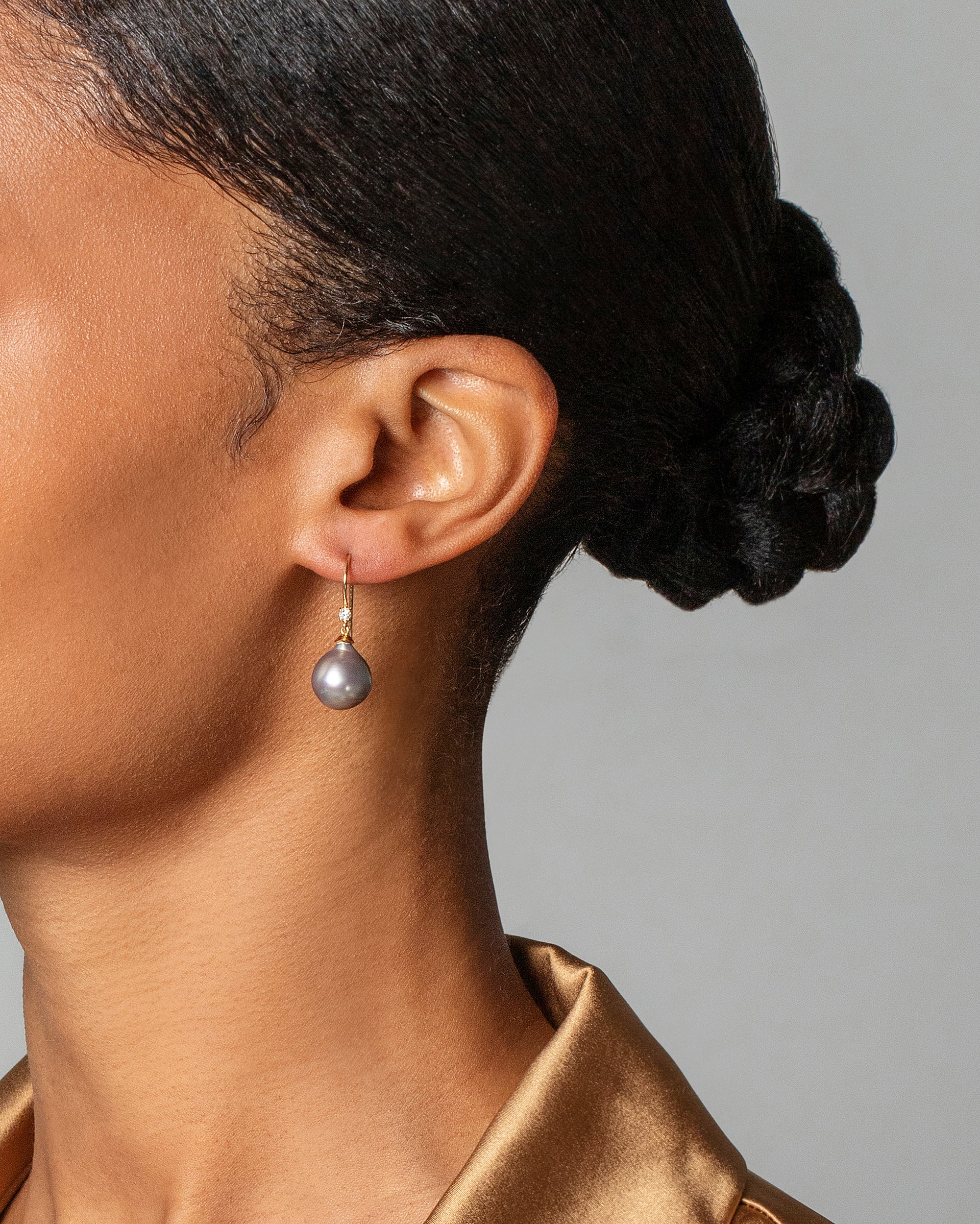 Moon Drop Earrings - Image 5