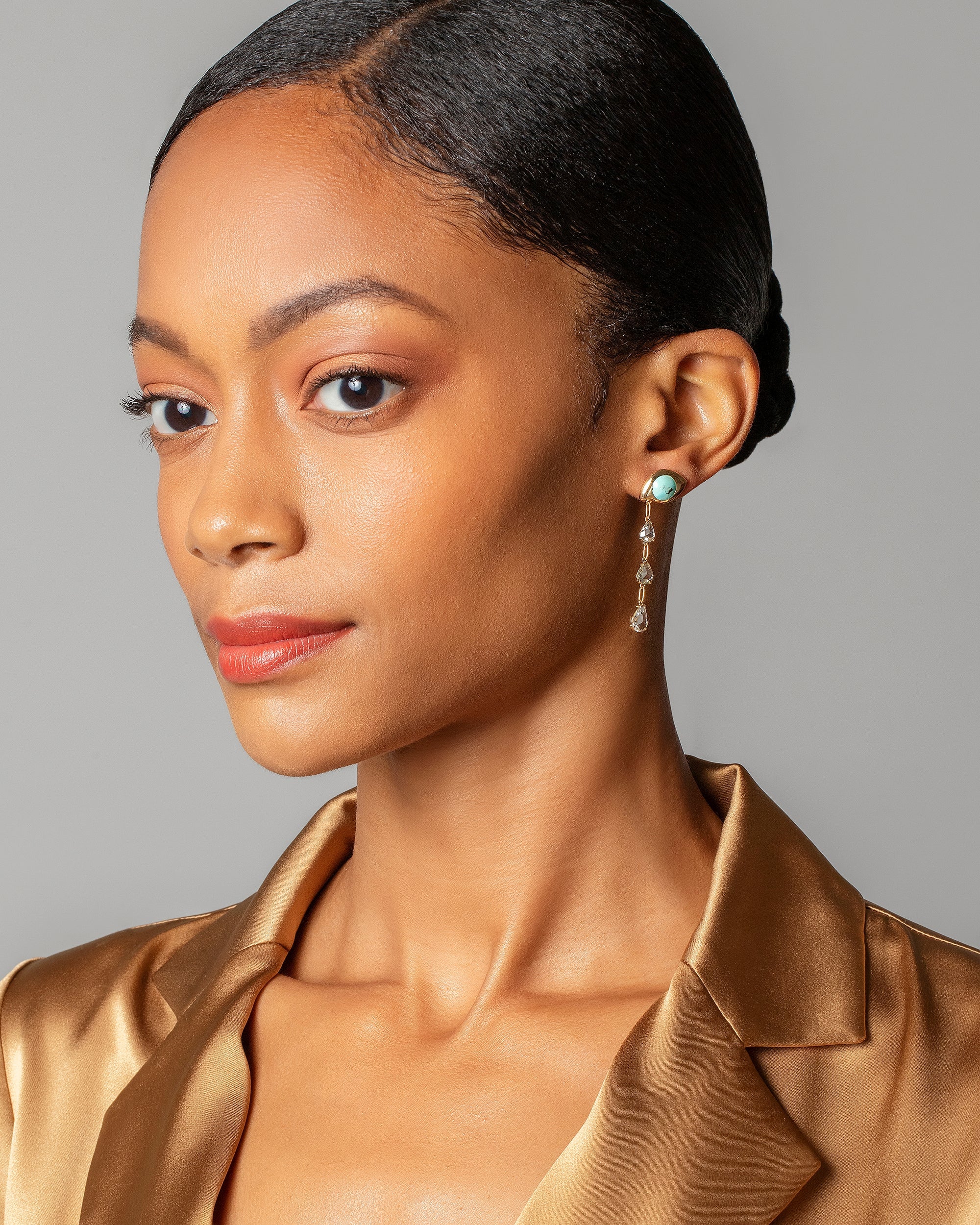Turquoise Transformation Earrings - Image 3