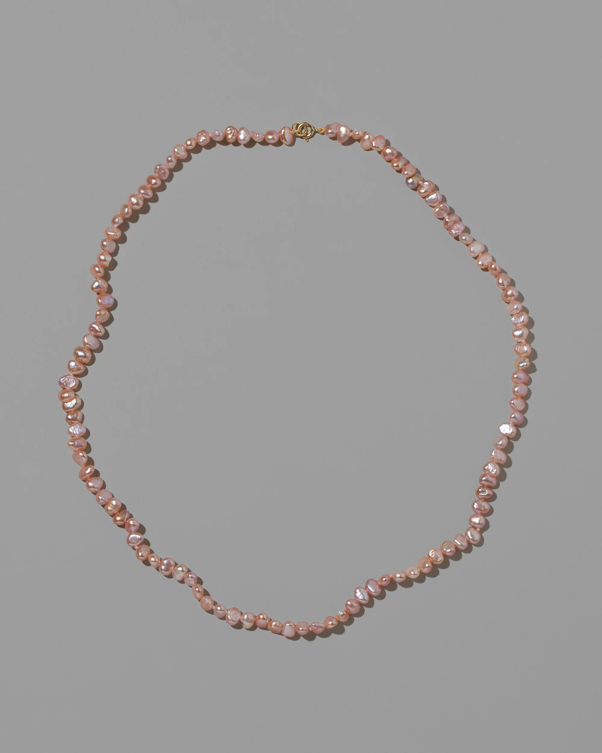 Pink Baroque Pearl Necklace