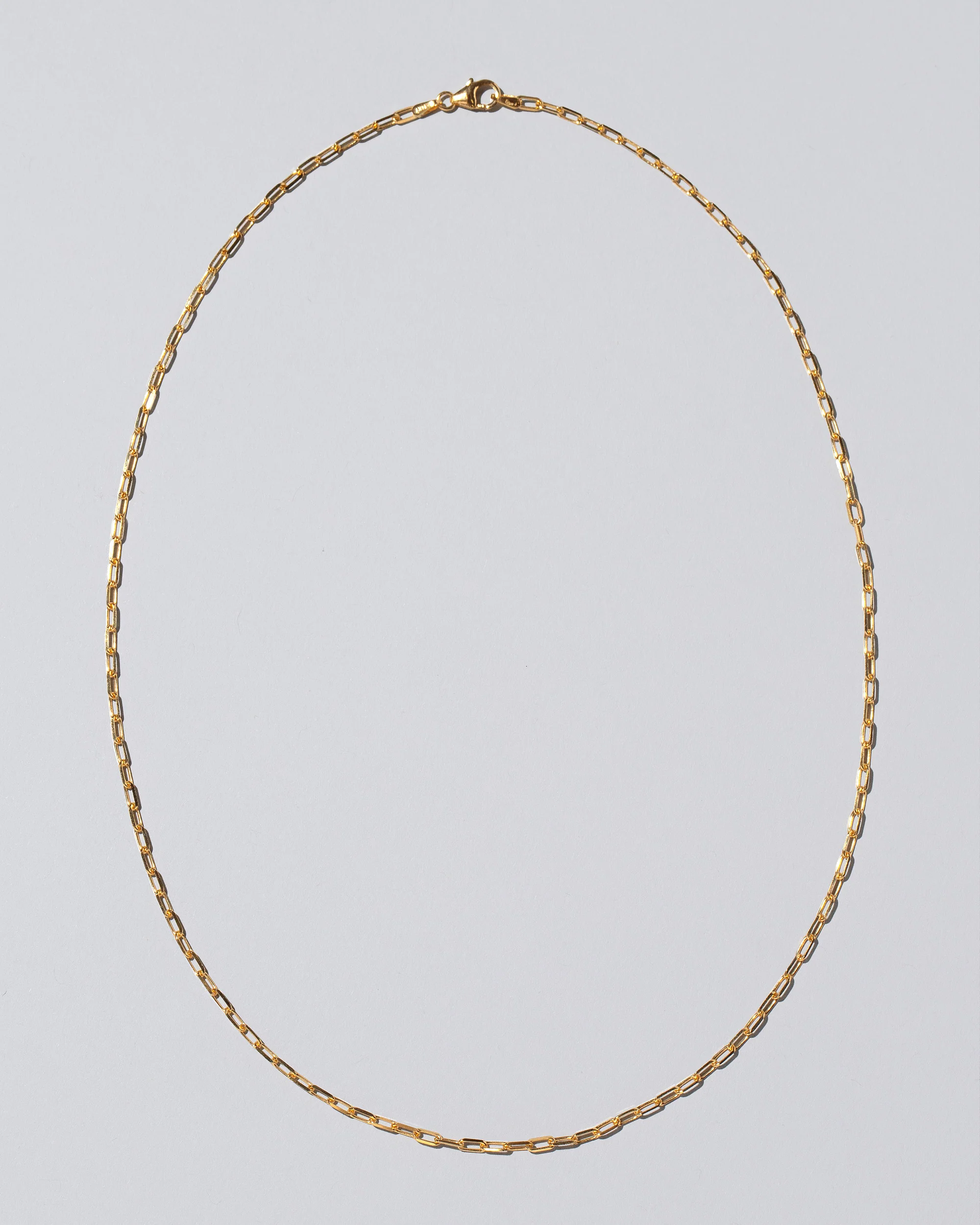 Beveled Oval Chain Necklace - Image 6