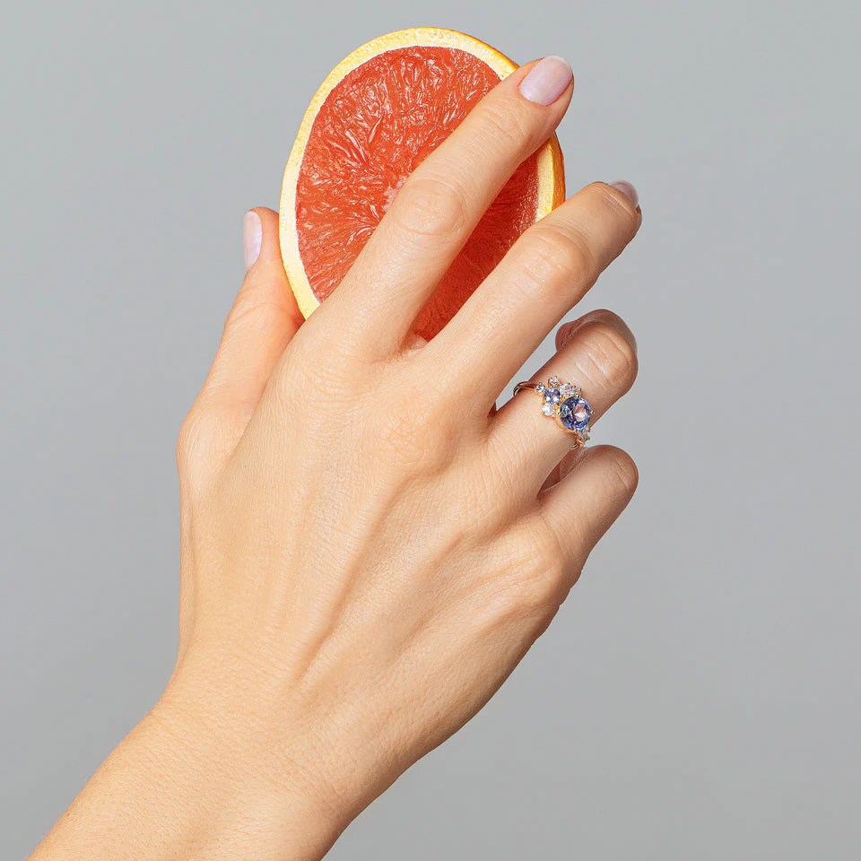 Vega Ring - Bicolor Sapphire - Image 5