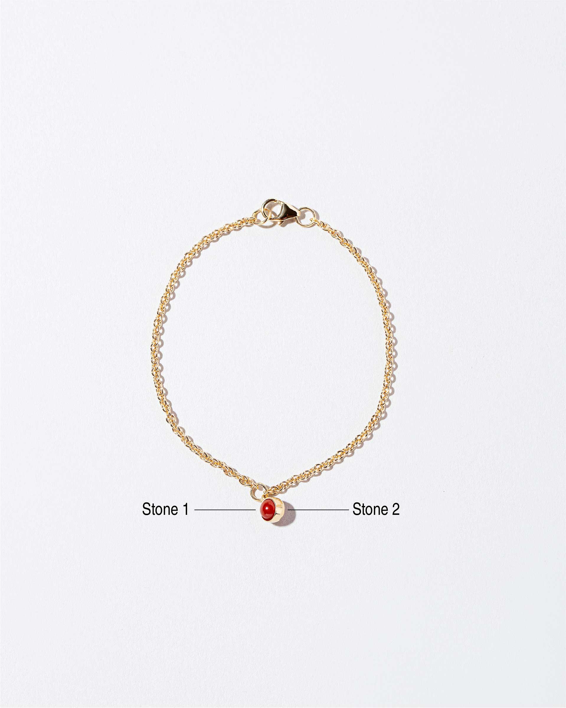 Birthstone Bracelet - One Charm - Image 3