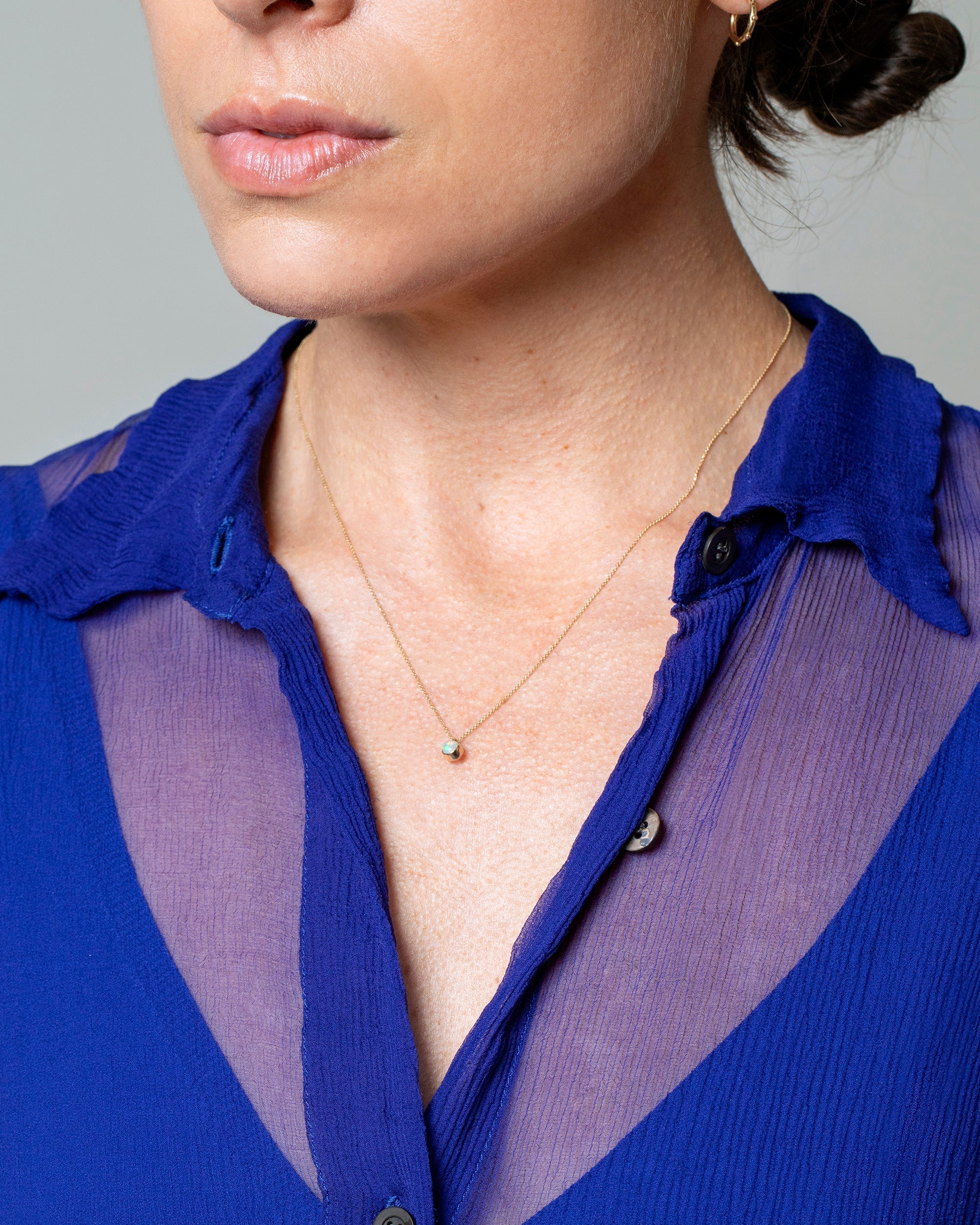 Birthstone Necklace - 16" - Image 3
