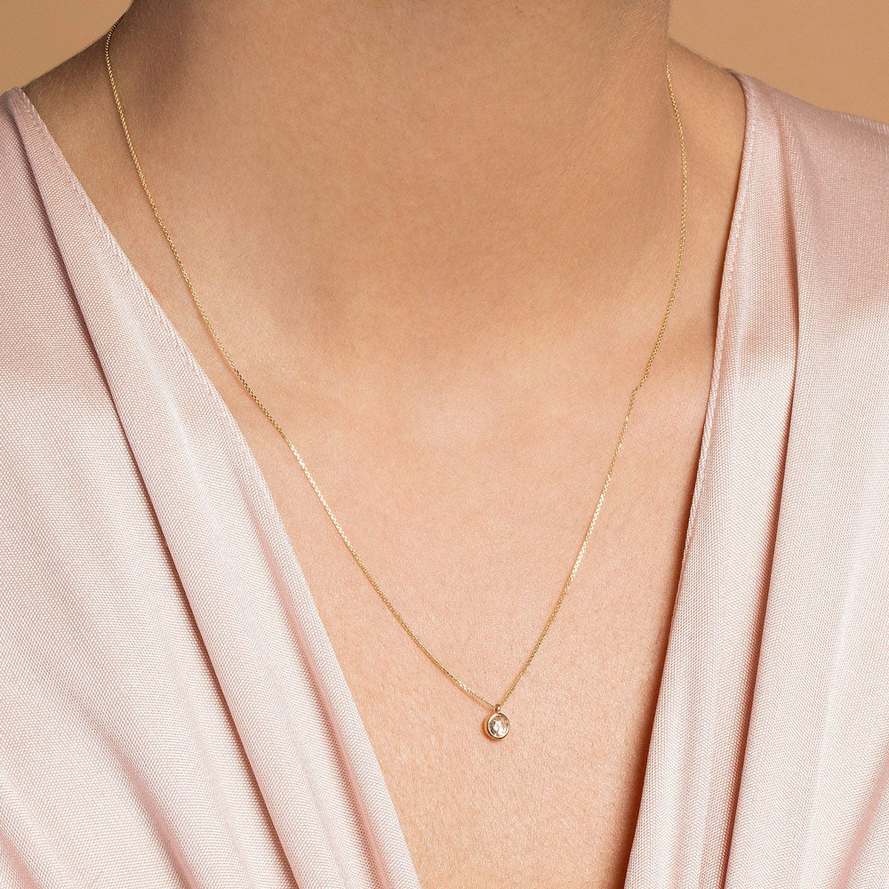Birthstone Necklace - 16" - Image 6