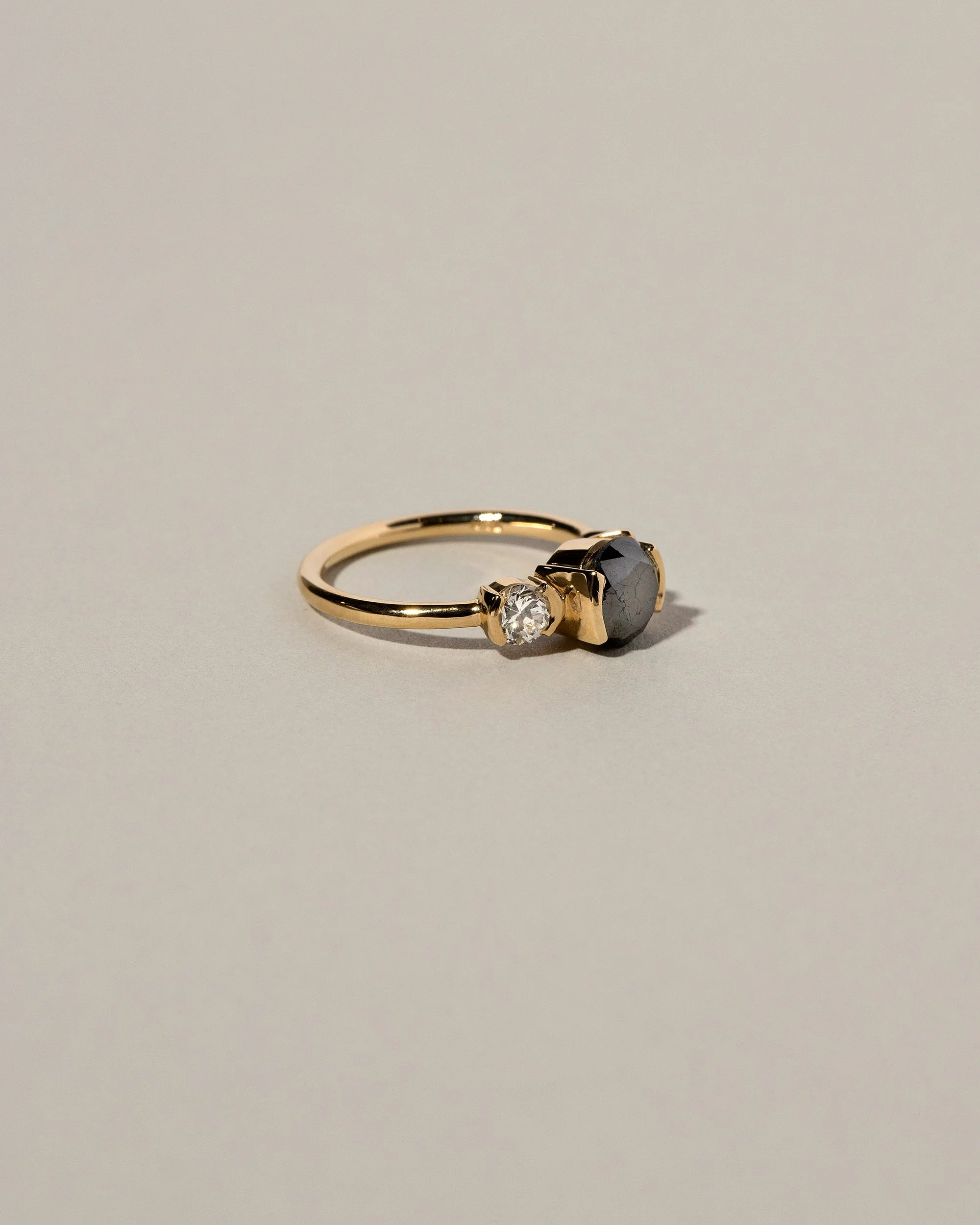 Black and White Diamond Ring - Image 2