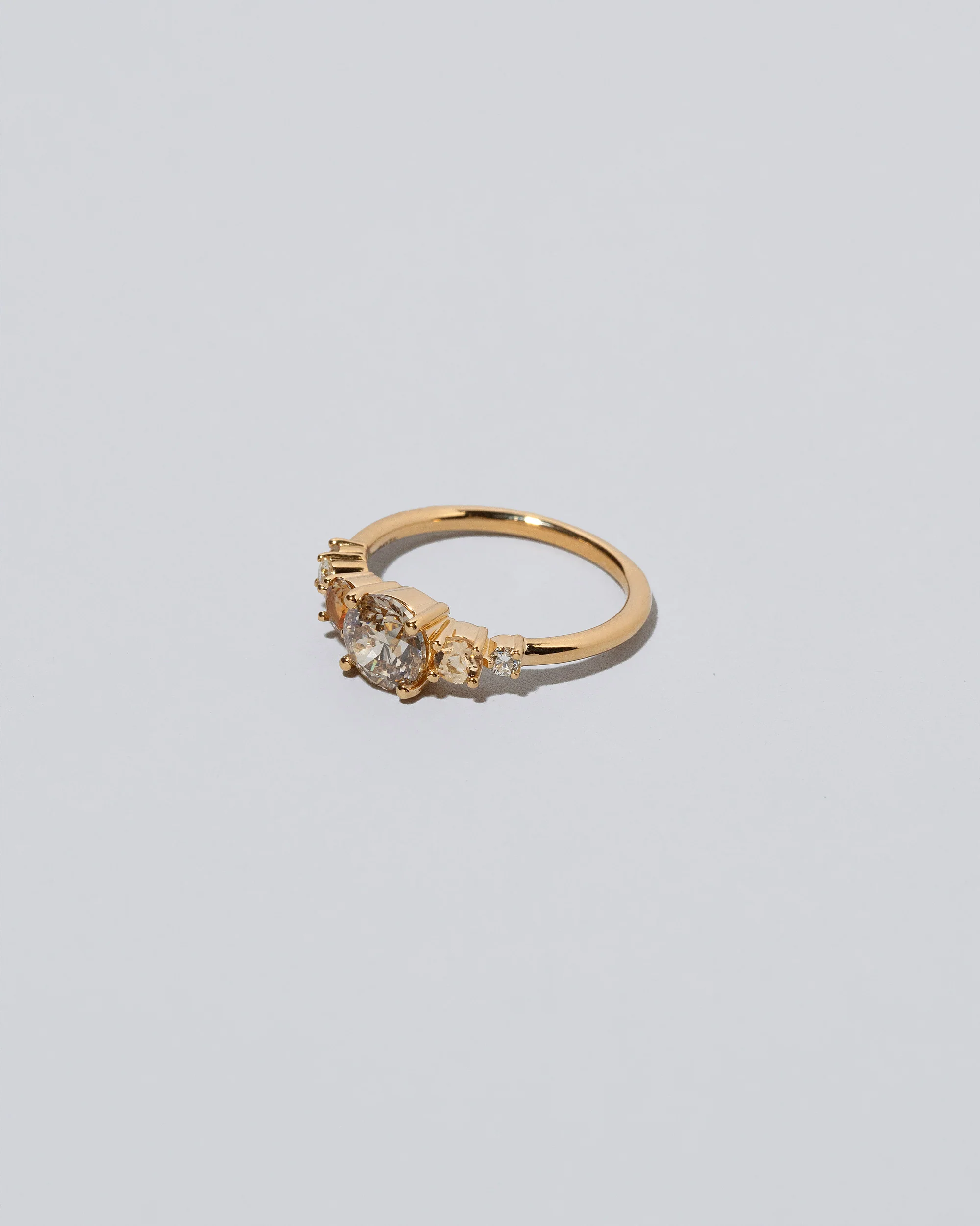 Capella Ring - Champagne Diamond - Image 2