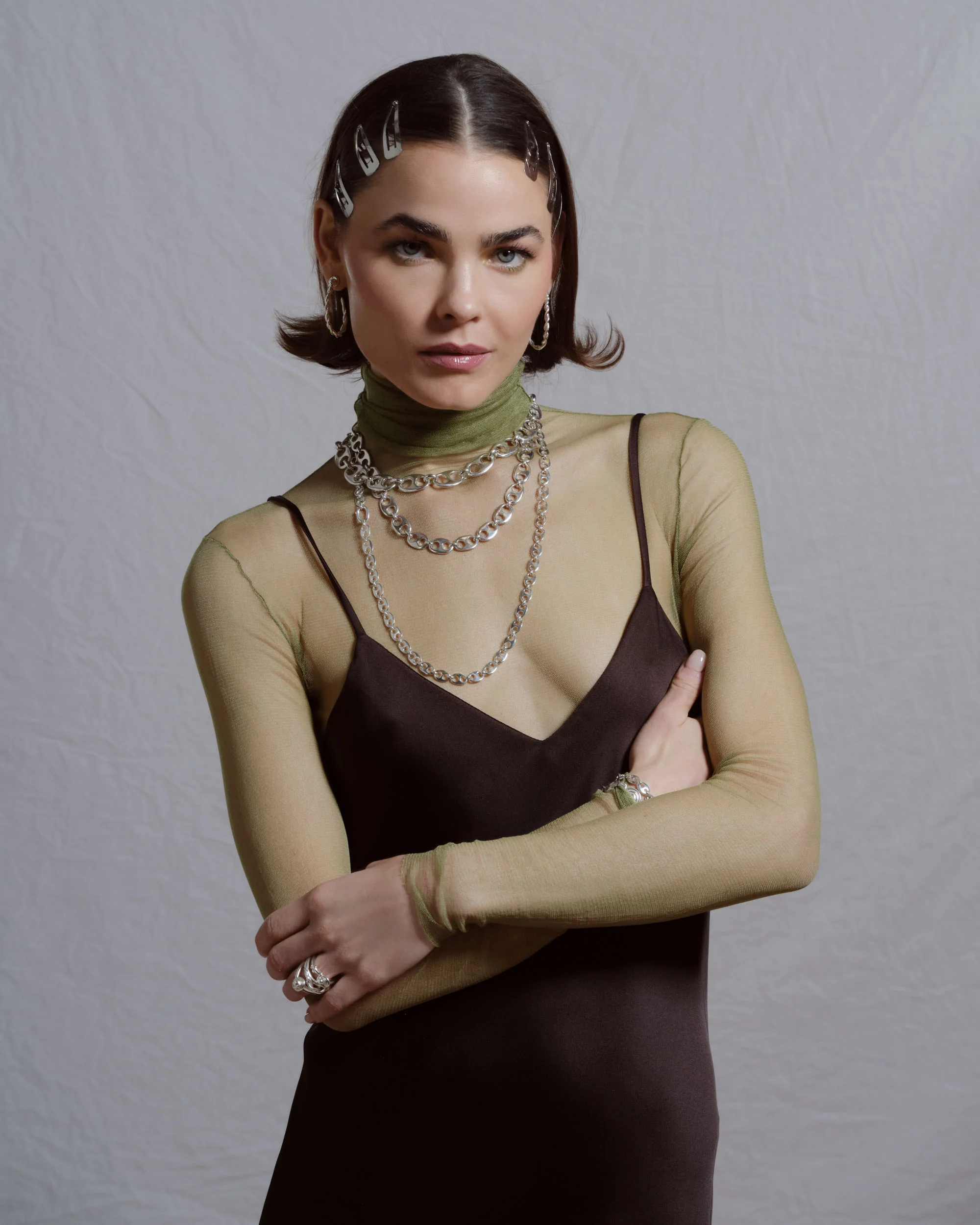 Yuba Medium Necklace - Solid Gold - Image 7