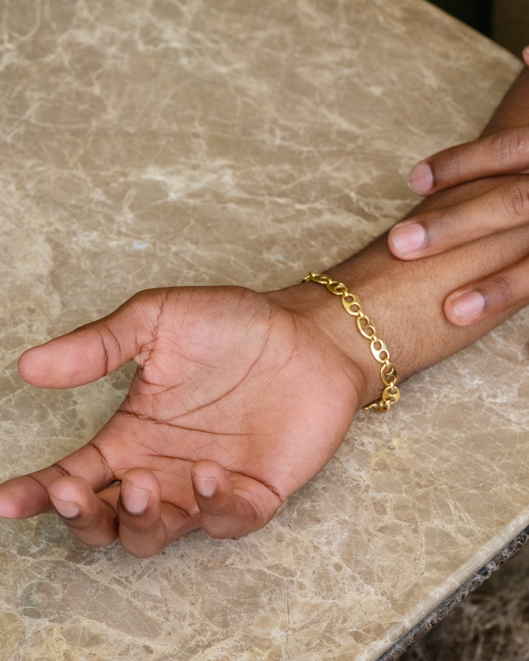 Yuba Mini Bracelet - Solid Gold - Image 3