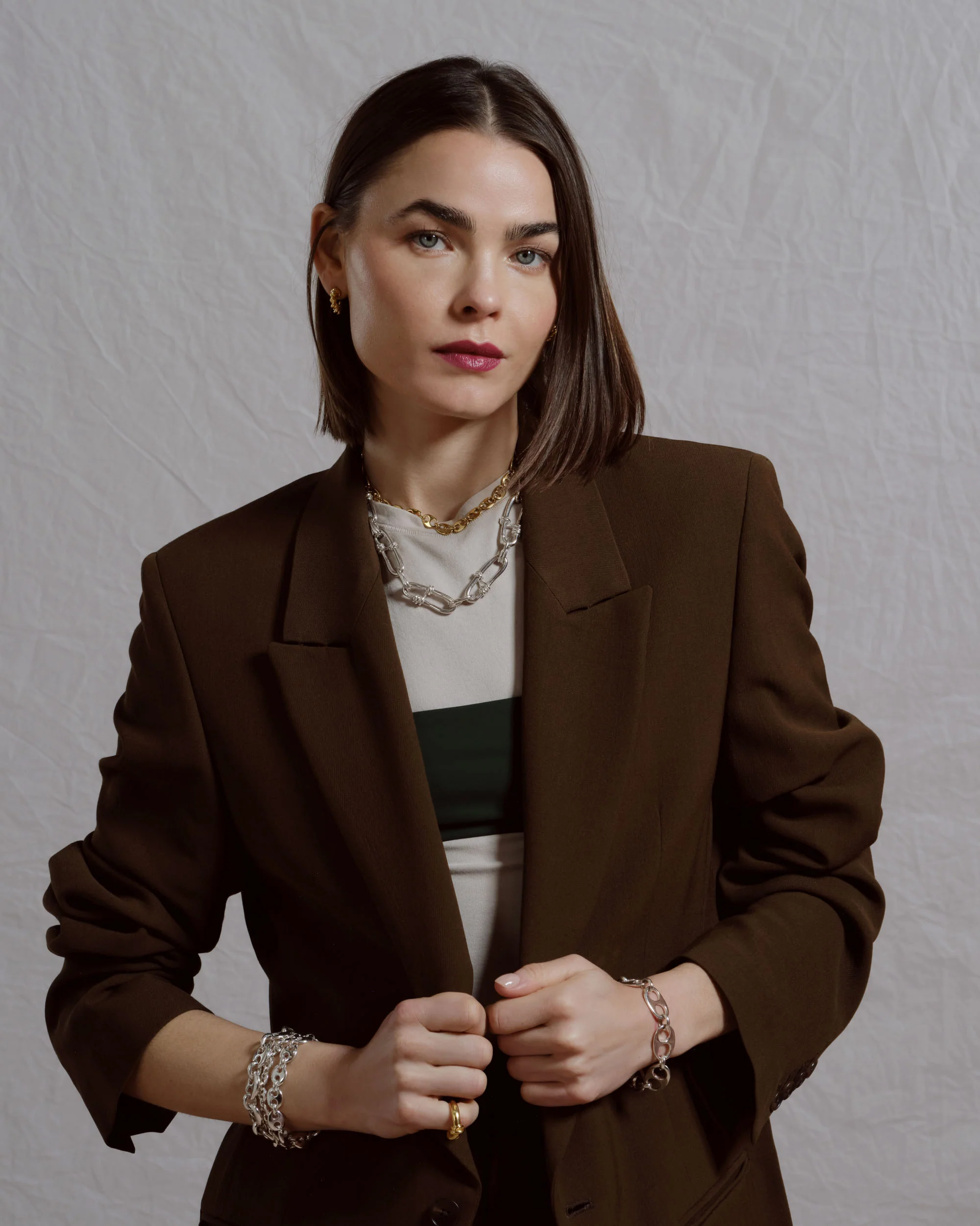 Yuba Mini Necklace - Solid Gold - Image 3