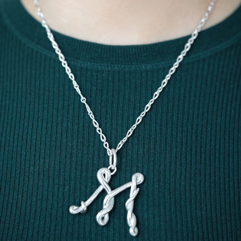Sterling Silver Infinity Chain Necklace - Image 4