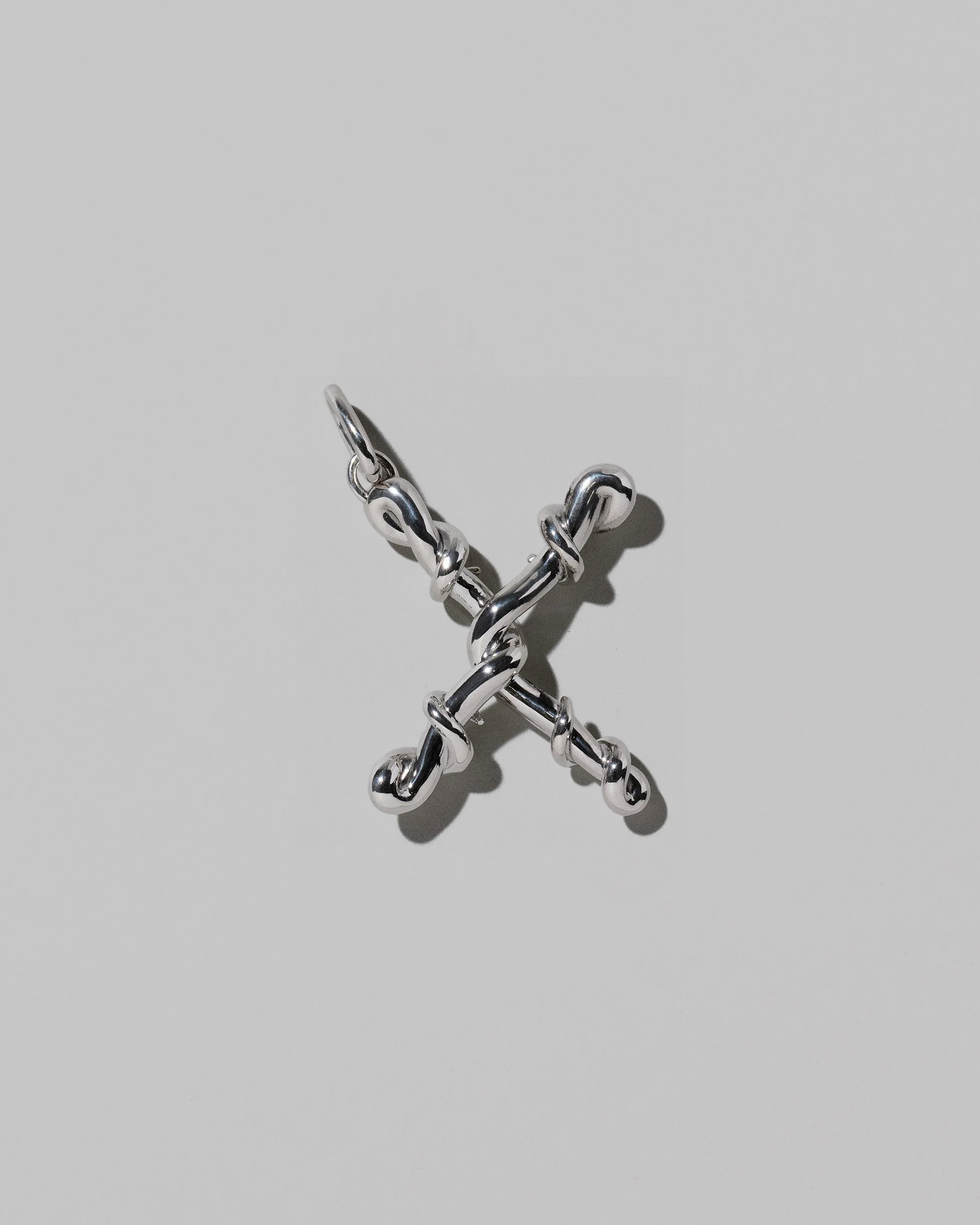 Sterling Silver Letter Bag Charm - Image 29