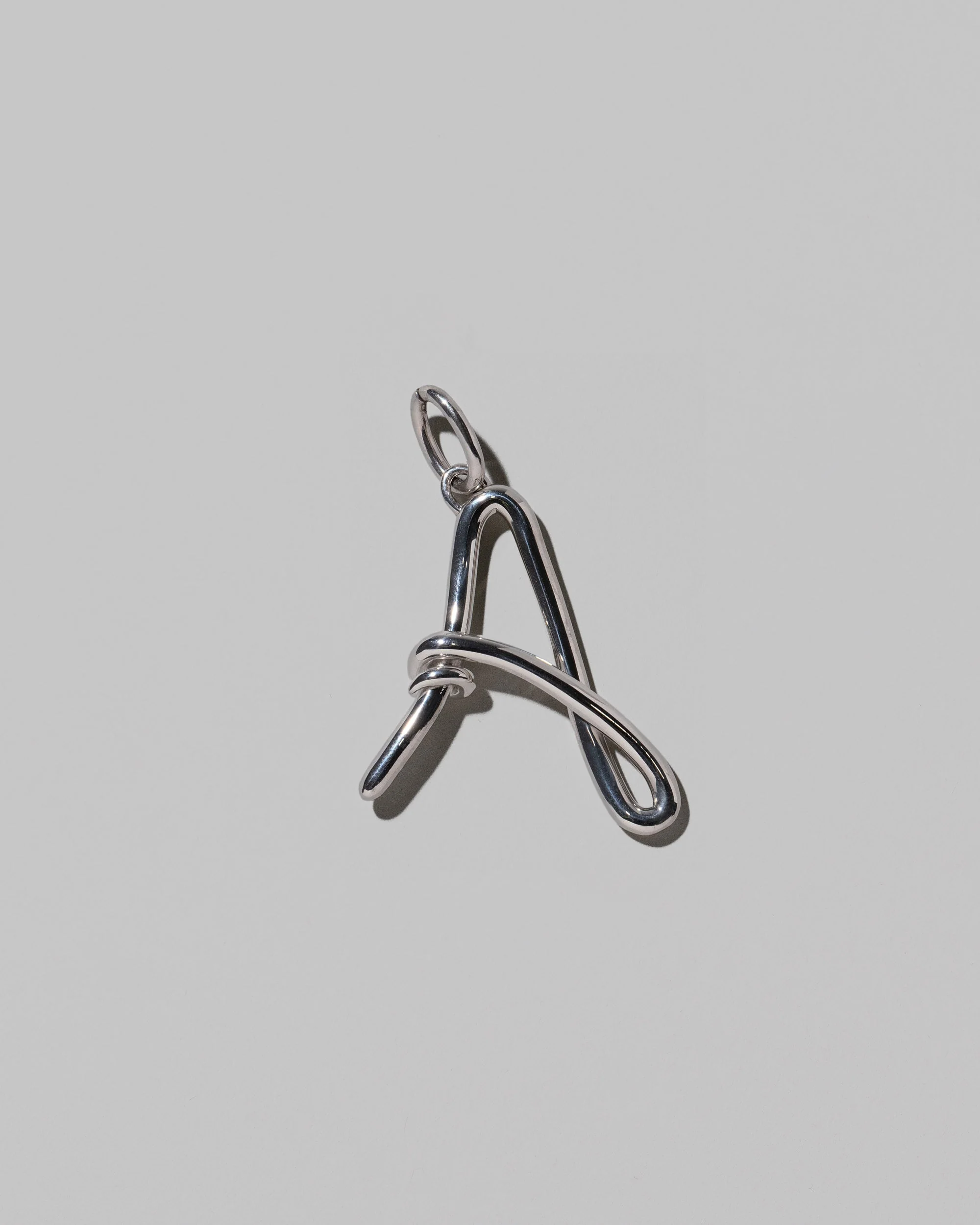 Sterling Silver Letter Bag Charm - Image 3