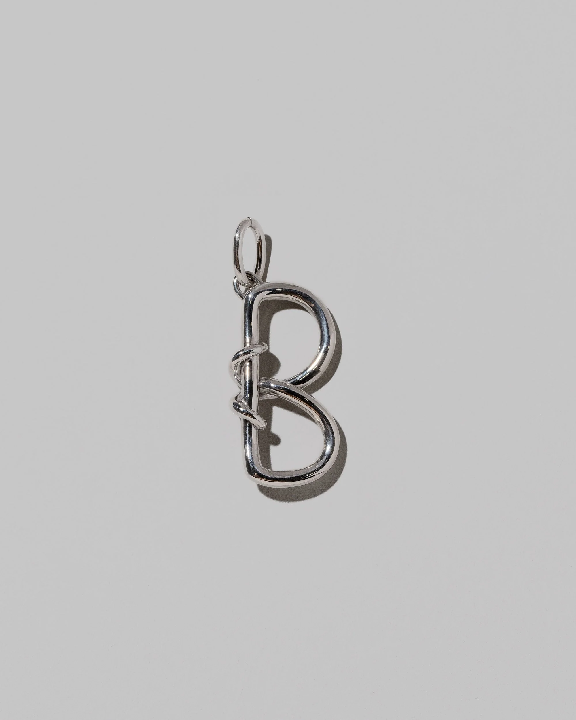Sterling Silver Letter Bag Charm - Image 4