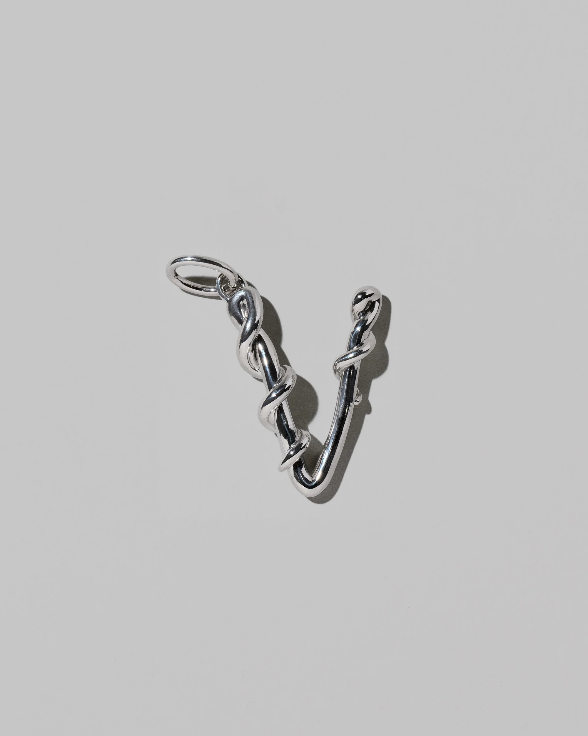 Large Sterling Silver Letter Charm - Image 49