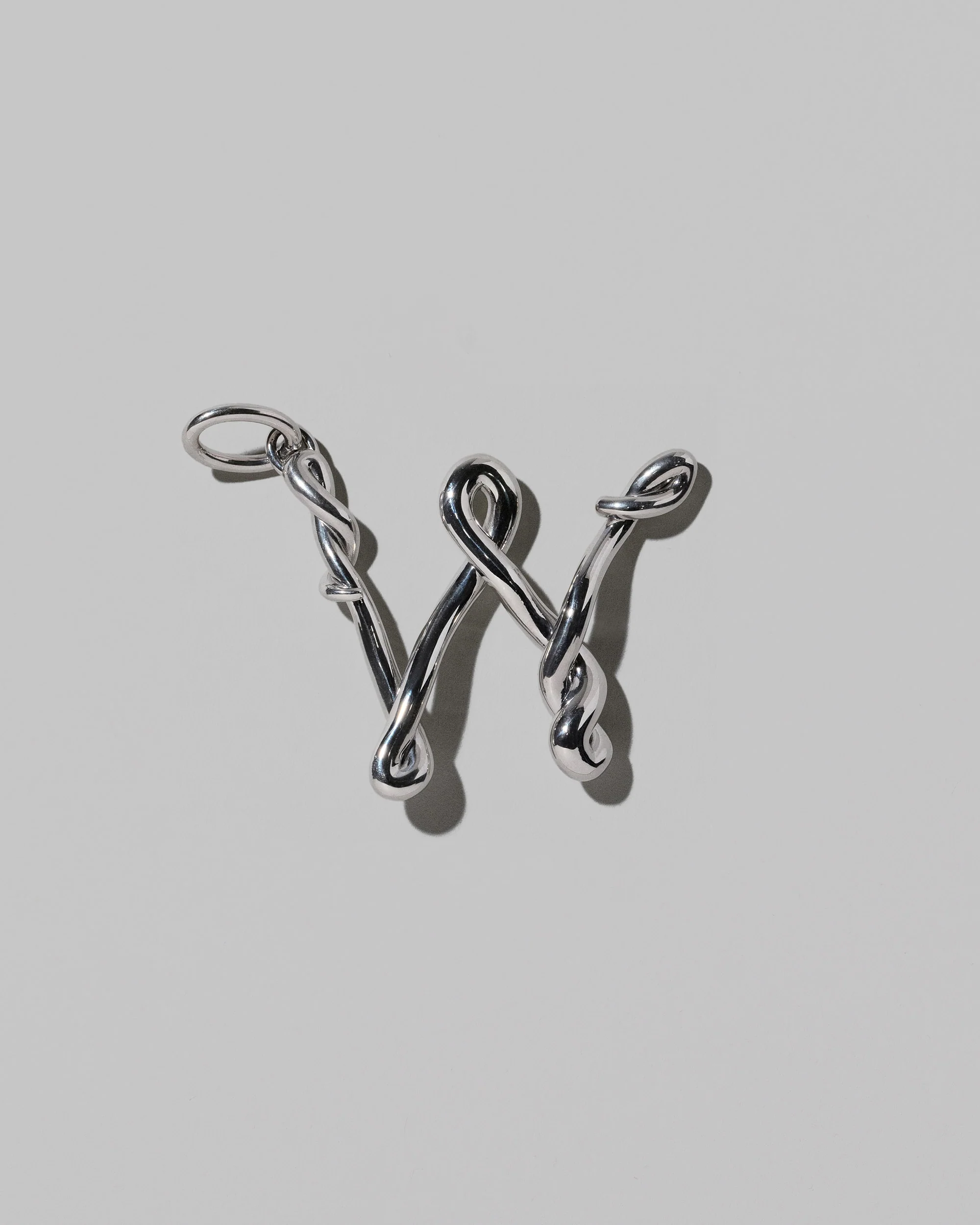 Large Sterling Silver Letter Charm - Image 51