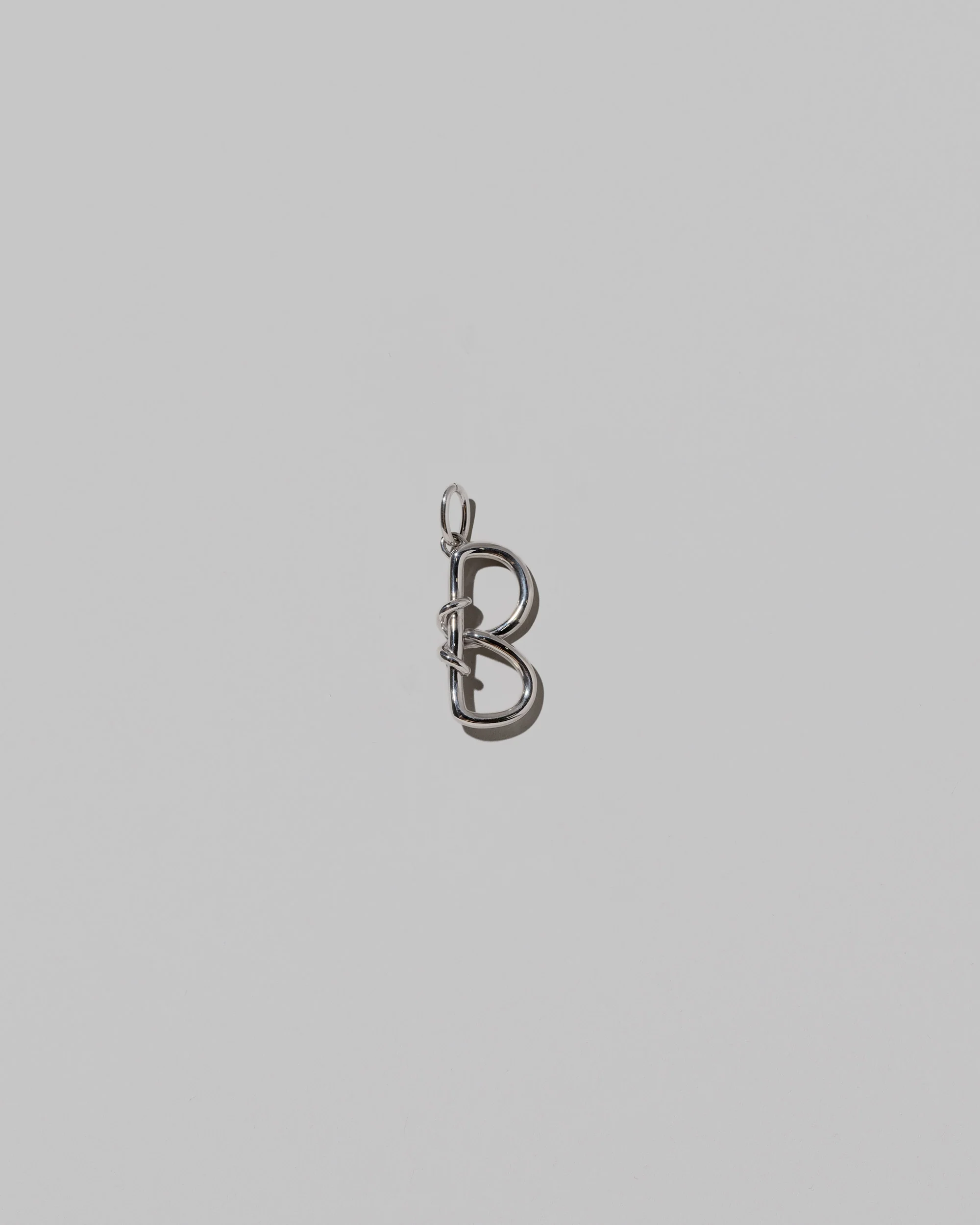 Medium Sterling Silver Letter Charm