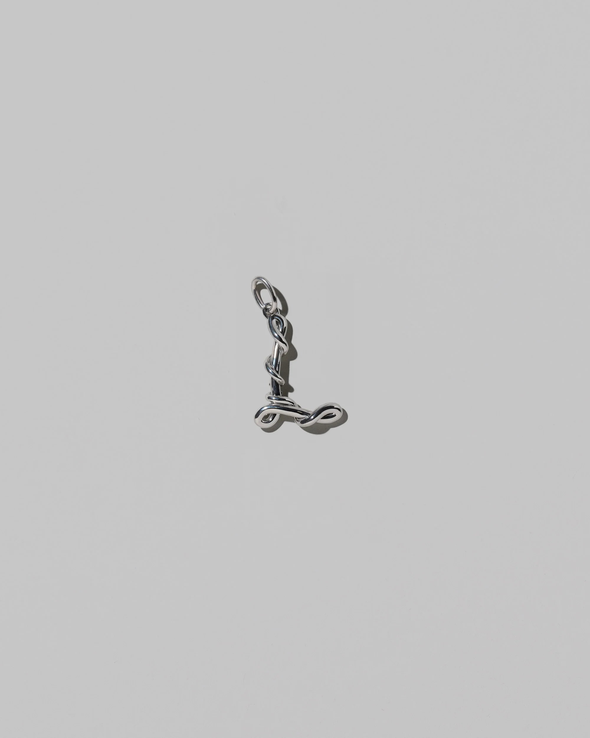 Medium Sterling Silver Letter Charm - Image 25