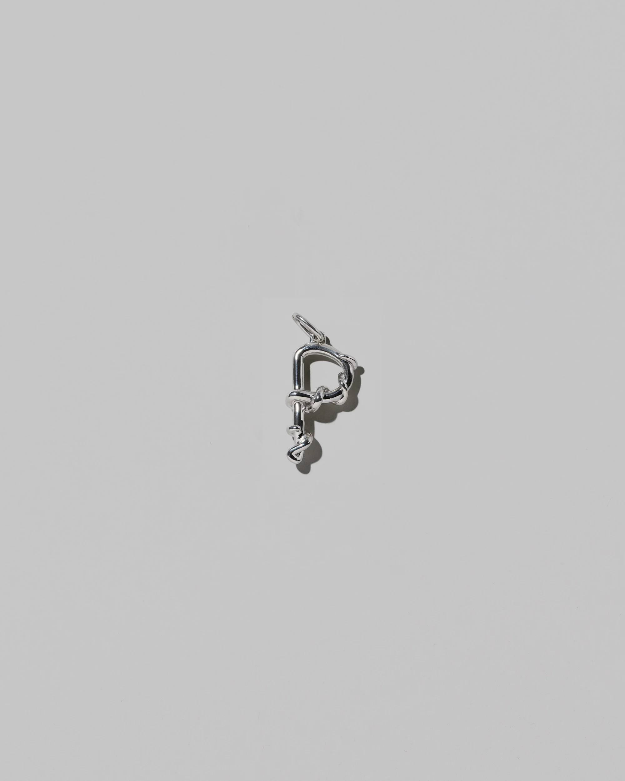 Medium Sterling Silver Letter Charm - Image 33