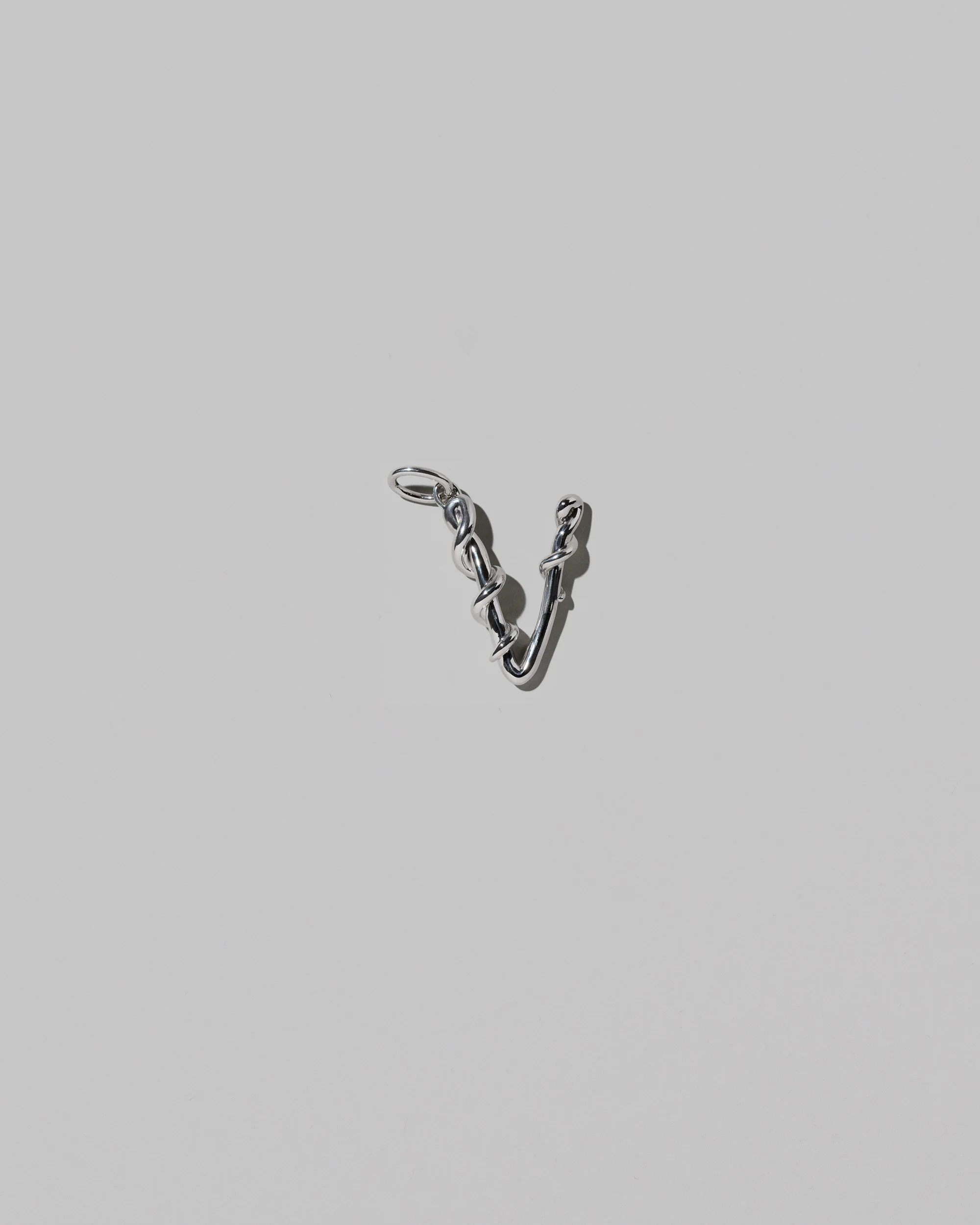 Medium Sterling Silver Letter Charm - Image 46