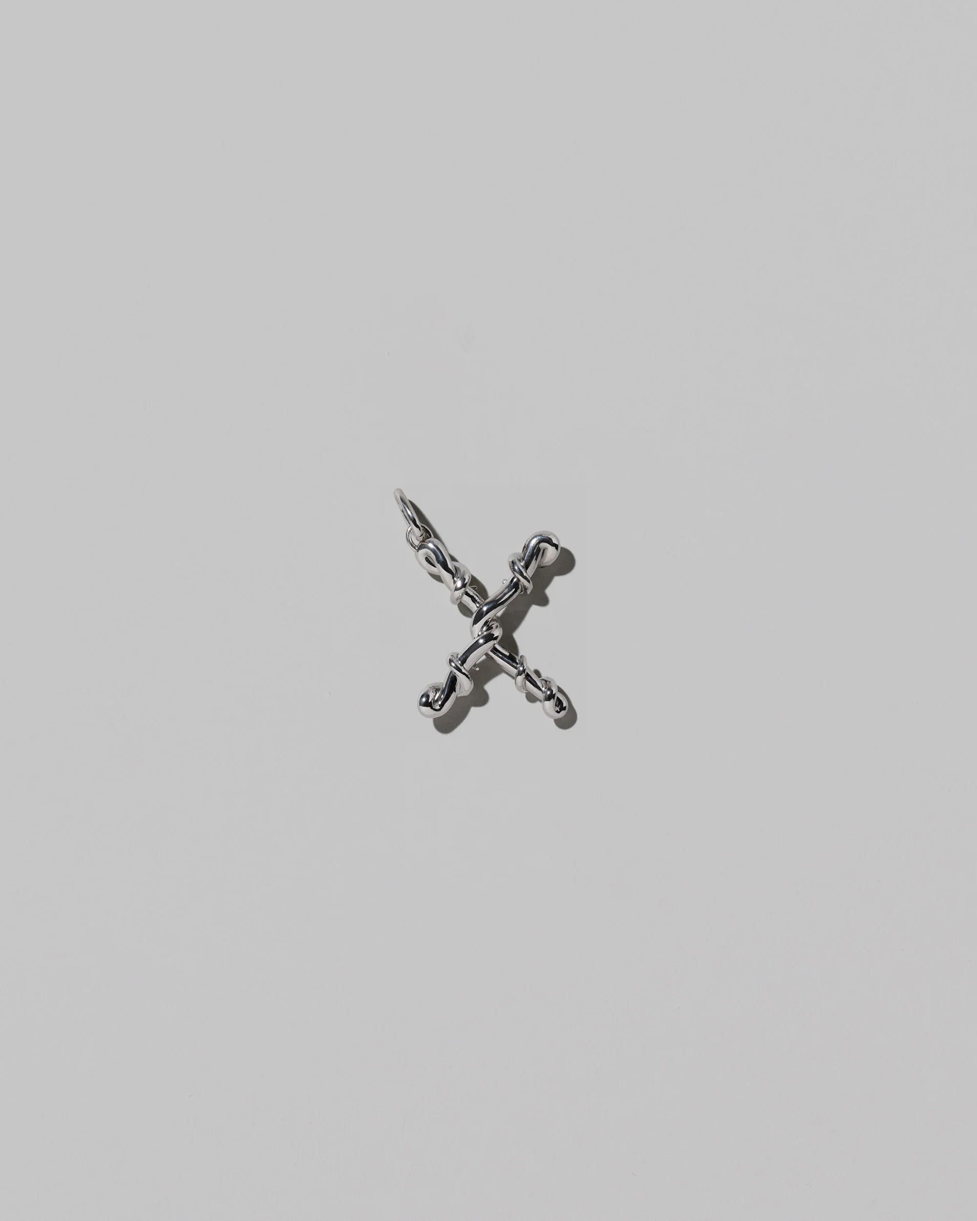 Medium Sterling Silver Letter Charm - Image 50
