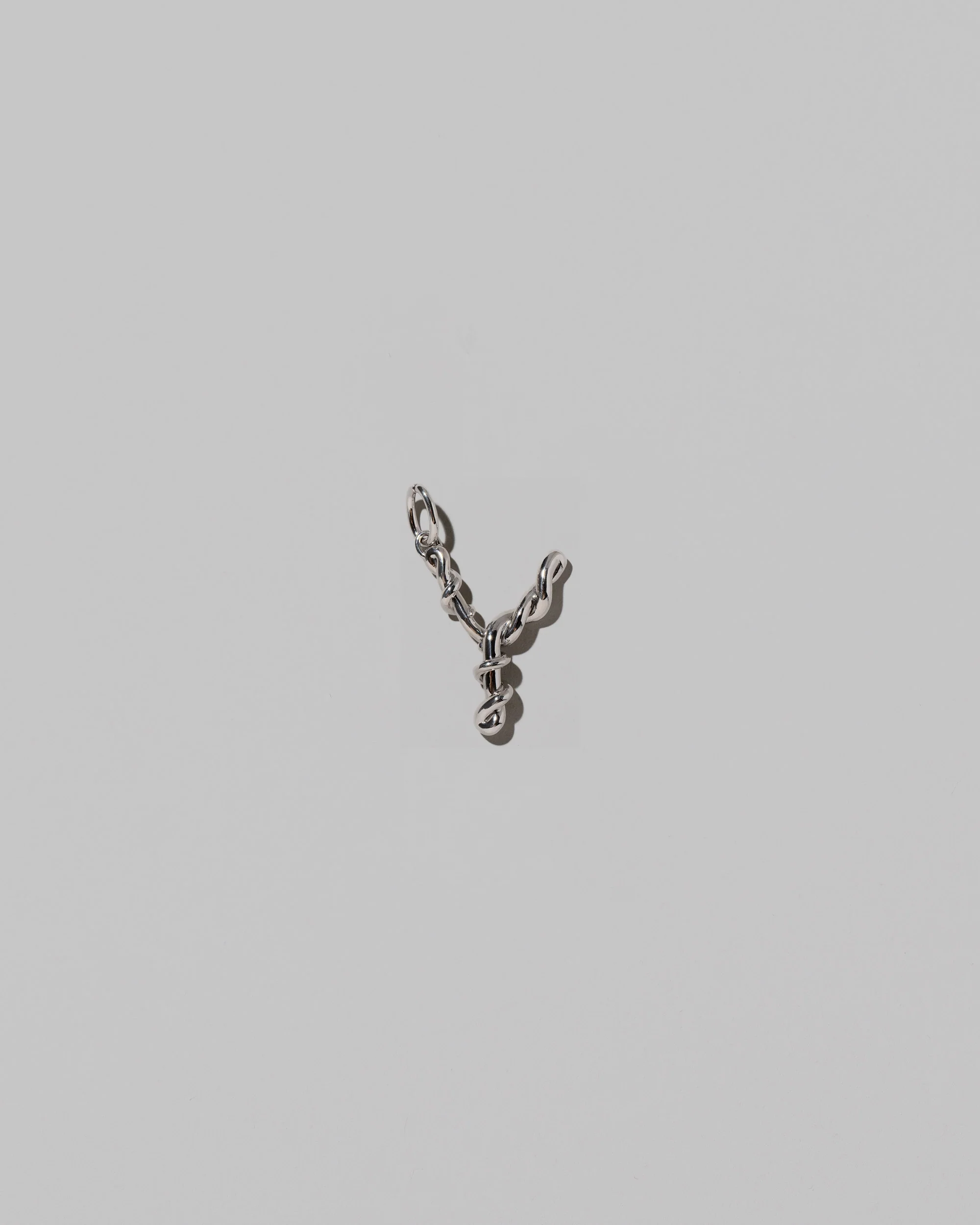 Medium Sterling Silver Letter Charm - Image 52