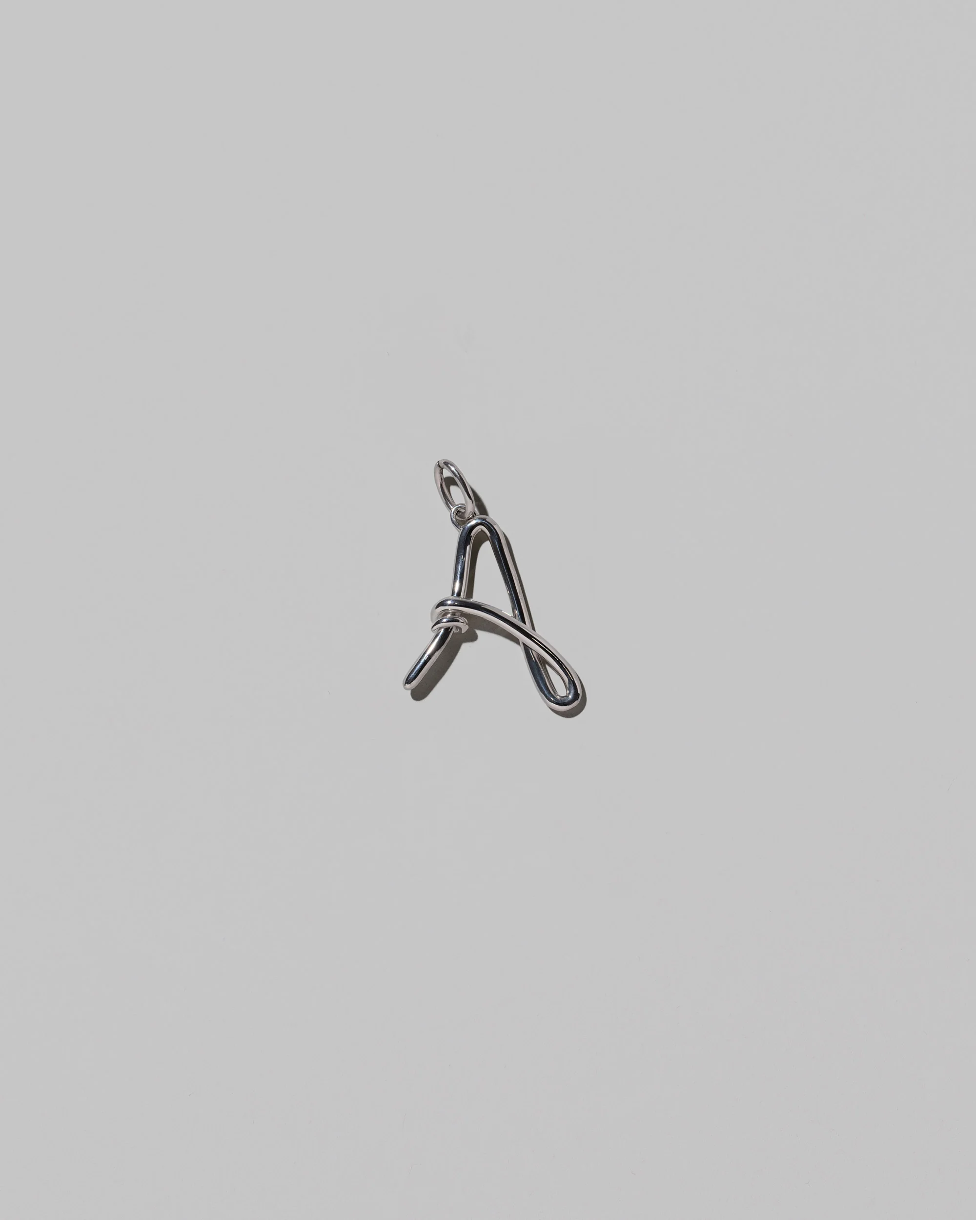 Medium Sterling Silver Letter Charm - Image 6