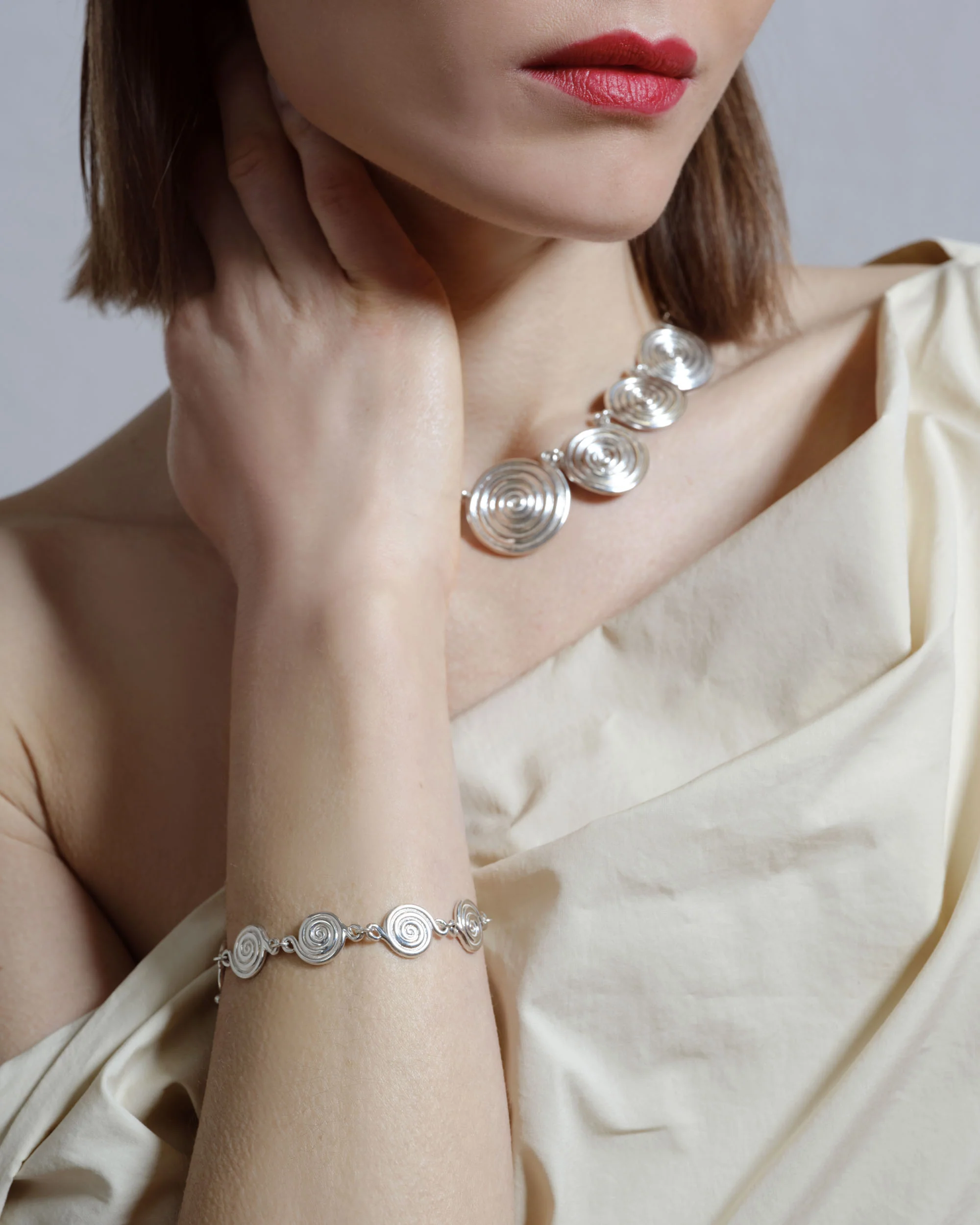 Serpentinite Bracelet - Sterling Silver - Image 5