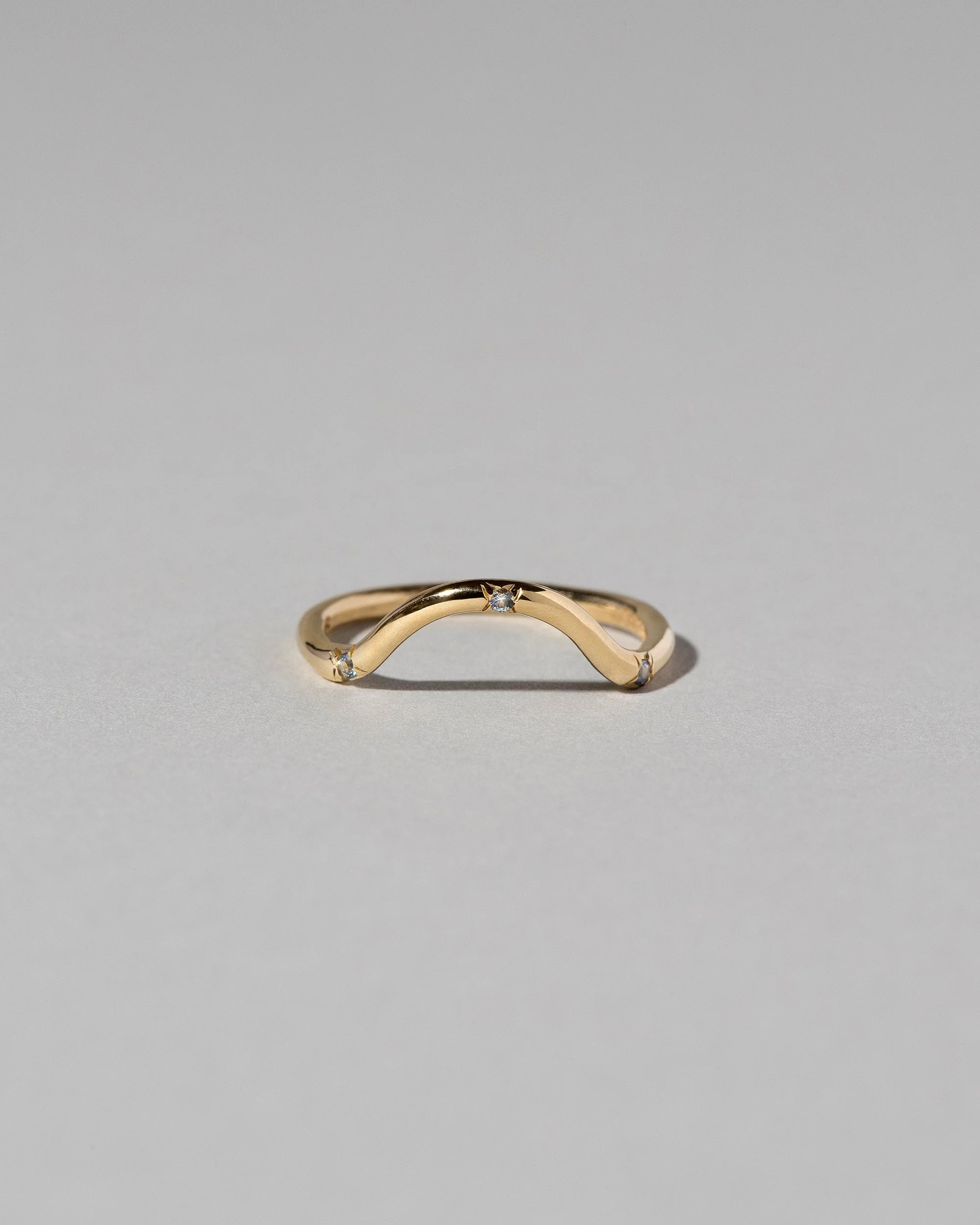 Curve Band - Three Stone - Image 3