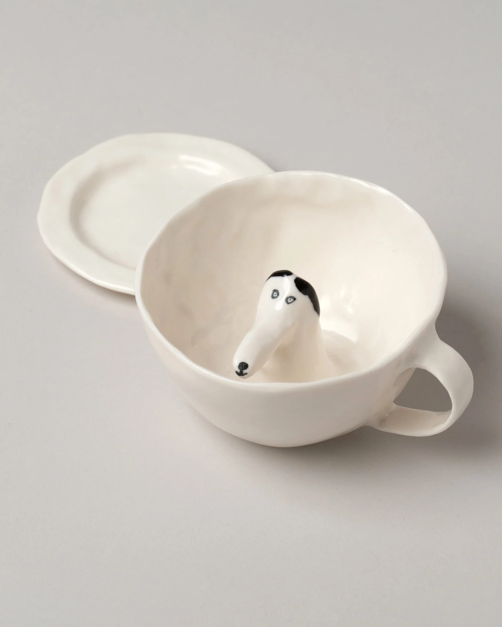Dog Tea Cup & Saucer - Image 2