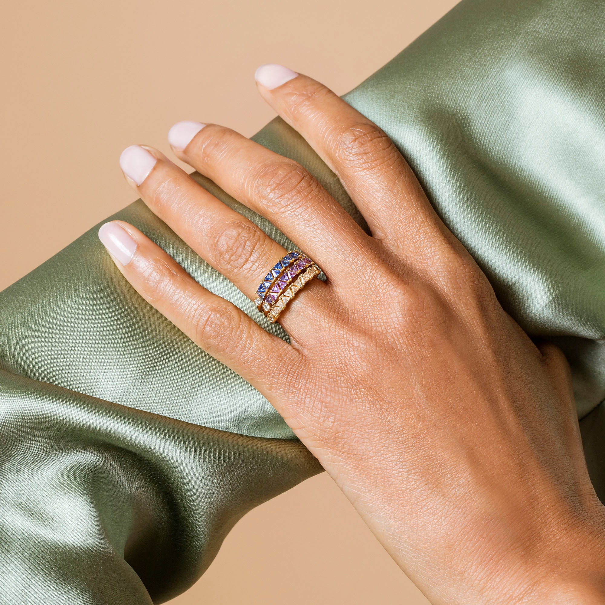 Eleven Trillion Ring - Blue Sapphire - Image 4