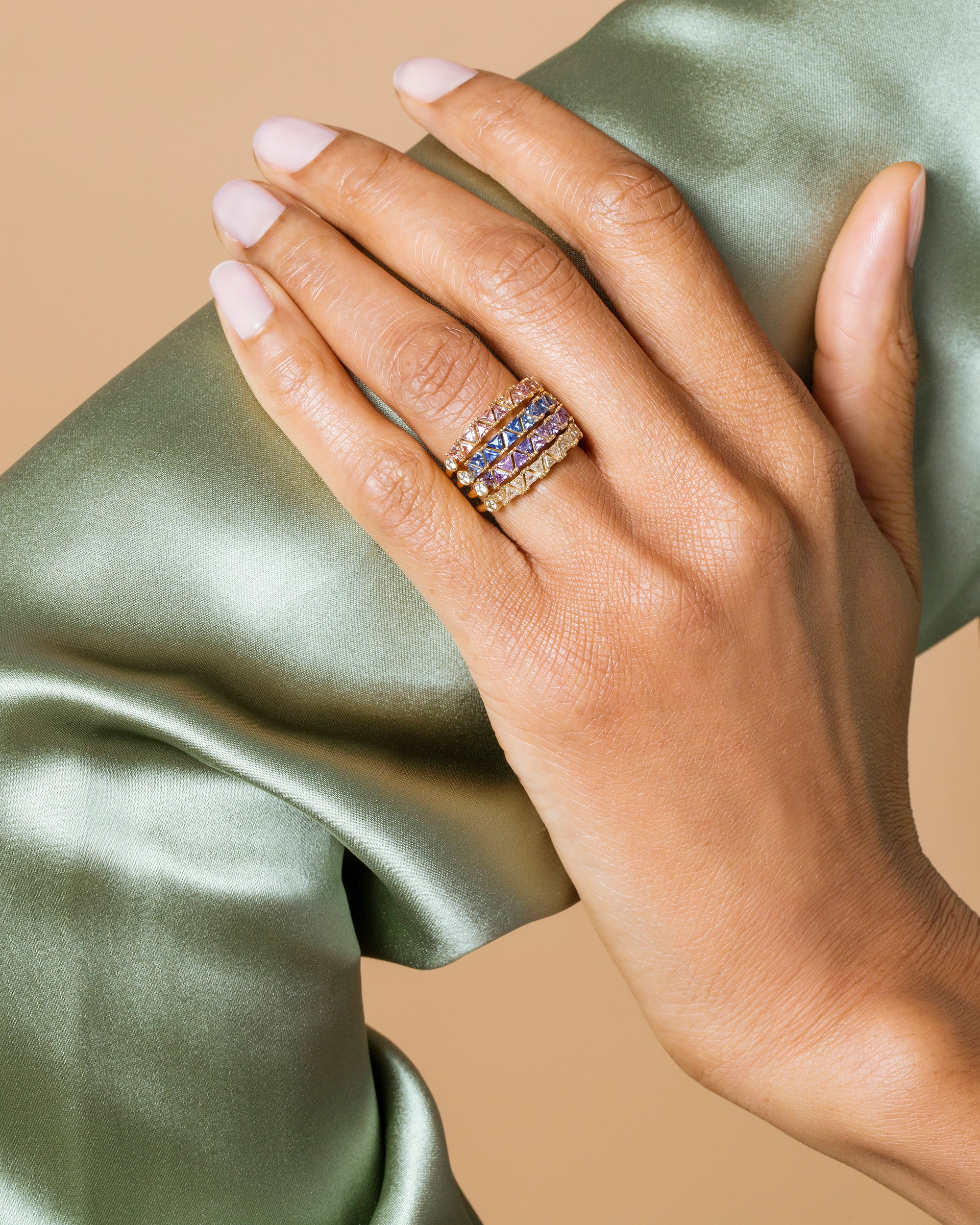 Eleven Trillion Ring - Lavender Sapphire - Image 4