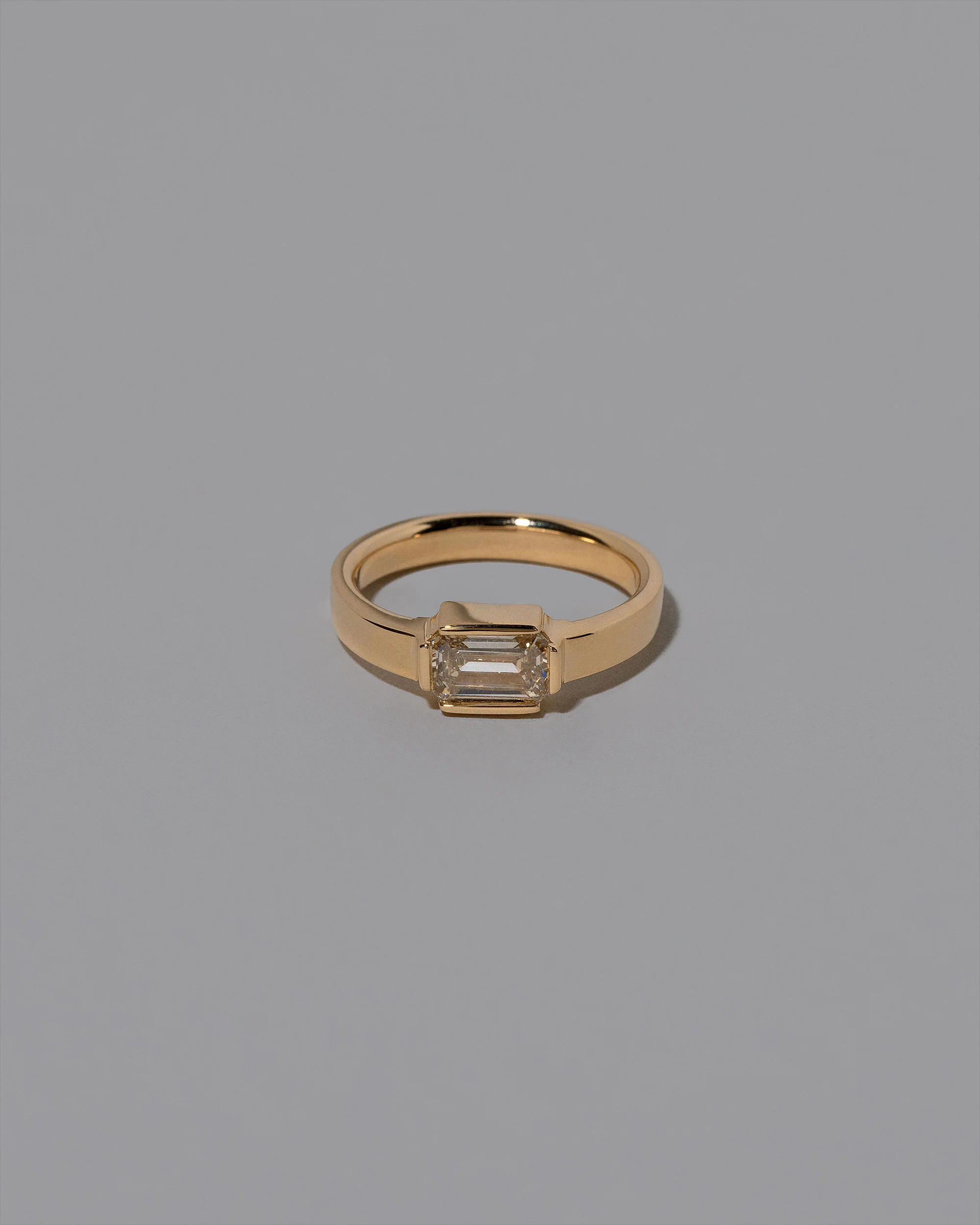 Fold Ring - Champagne Diamond