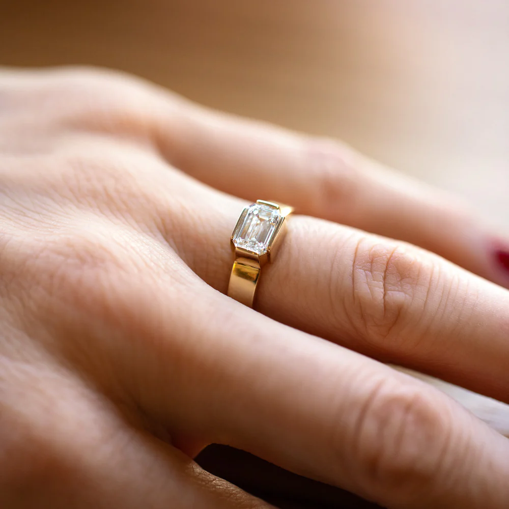 Fold Ring - Diamond - Image 5