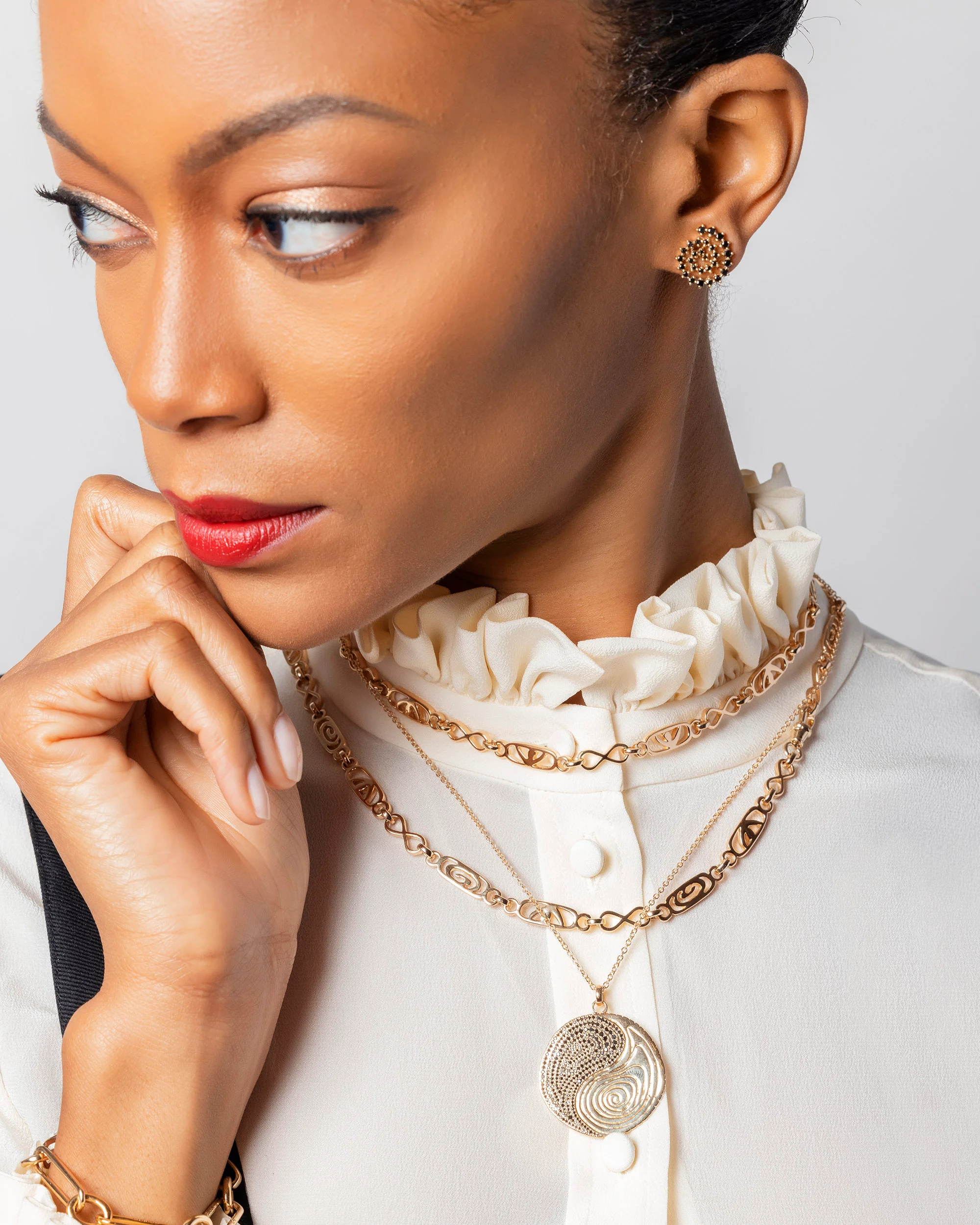 Infinite Spiral Necklace - Image 3