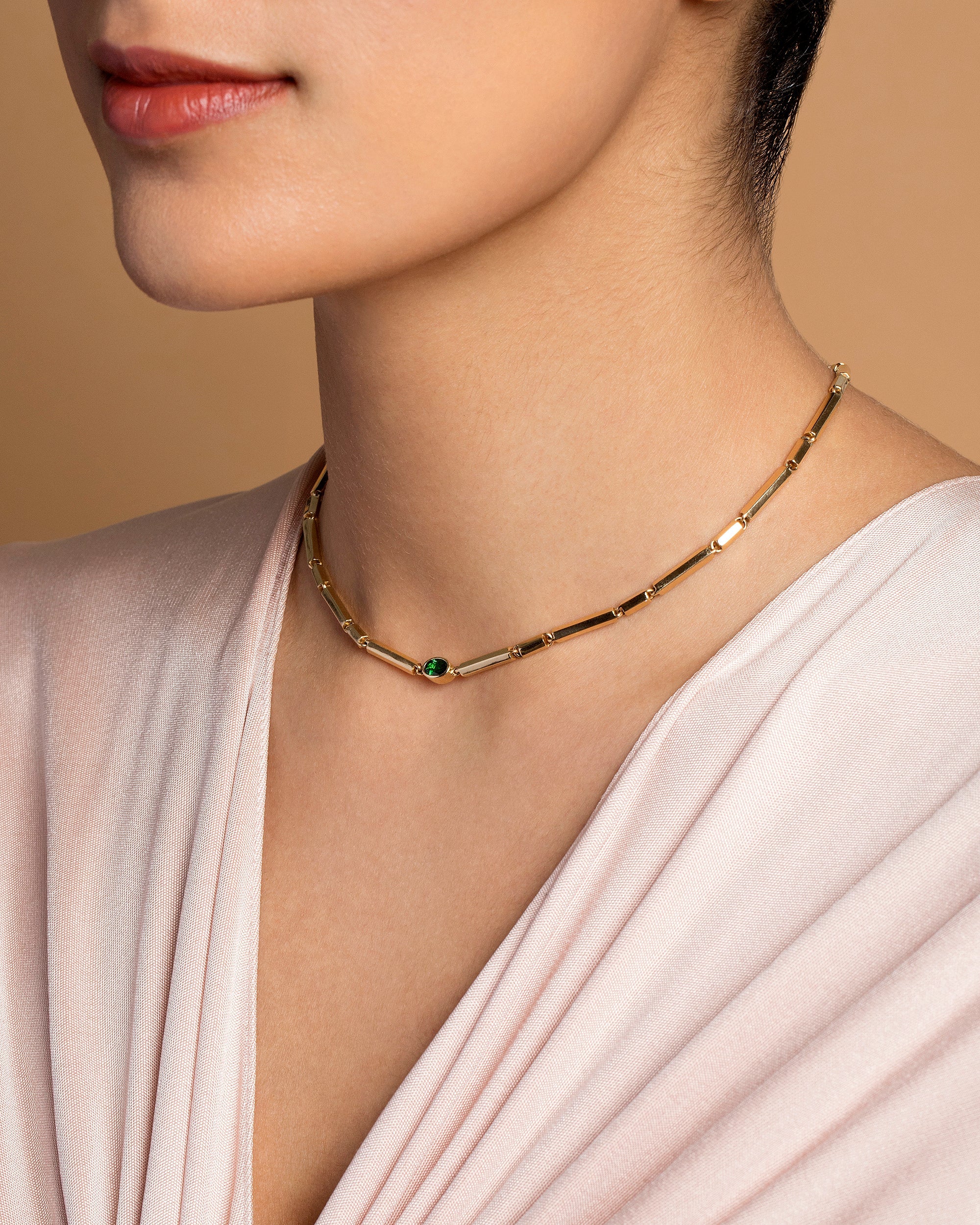 Kinetic Necklace - Tsavorite - Image 3