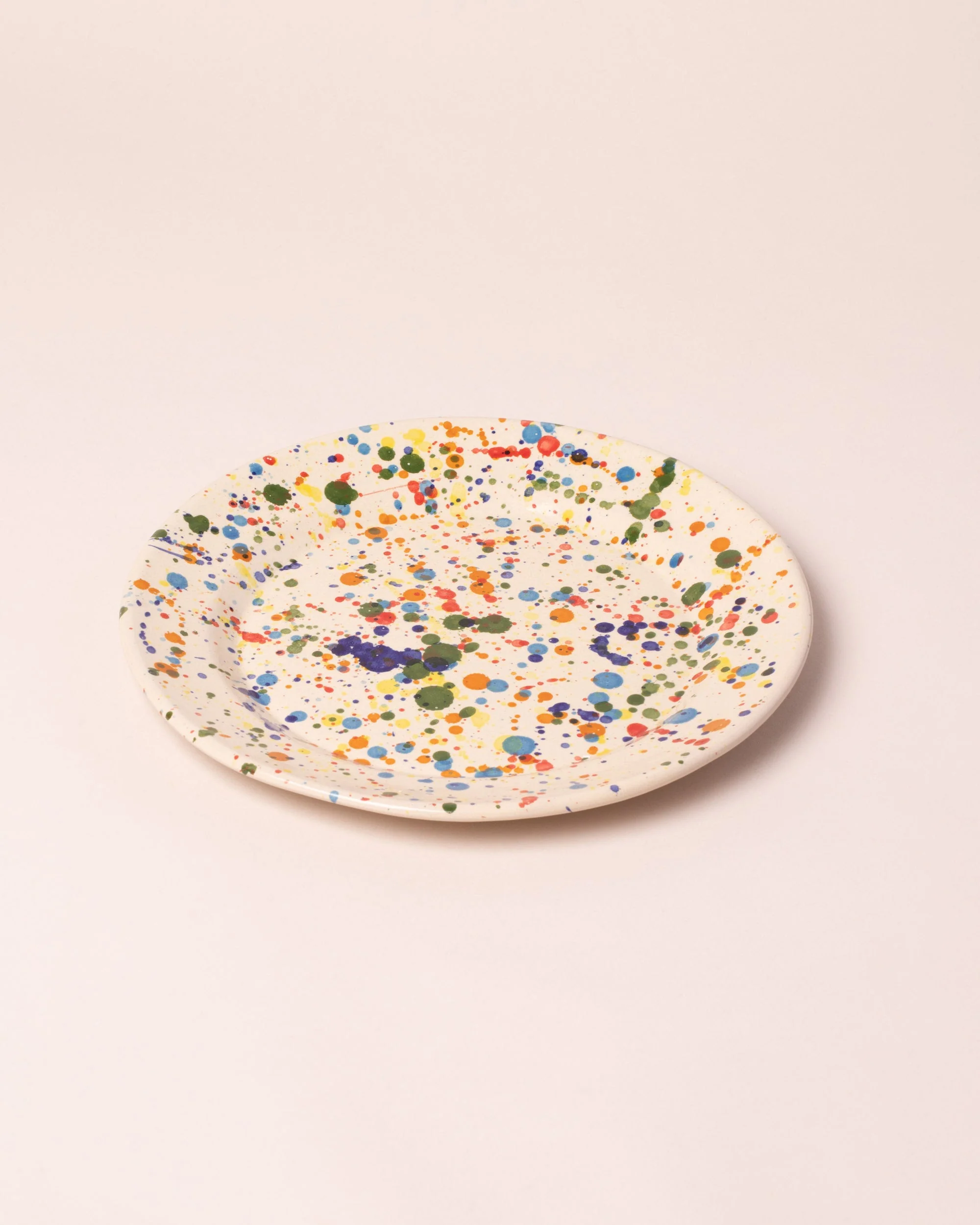 Colored Drops Large Dish