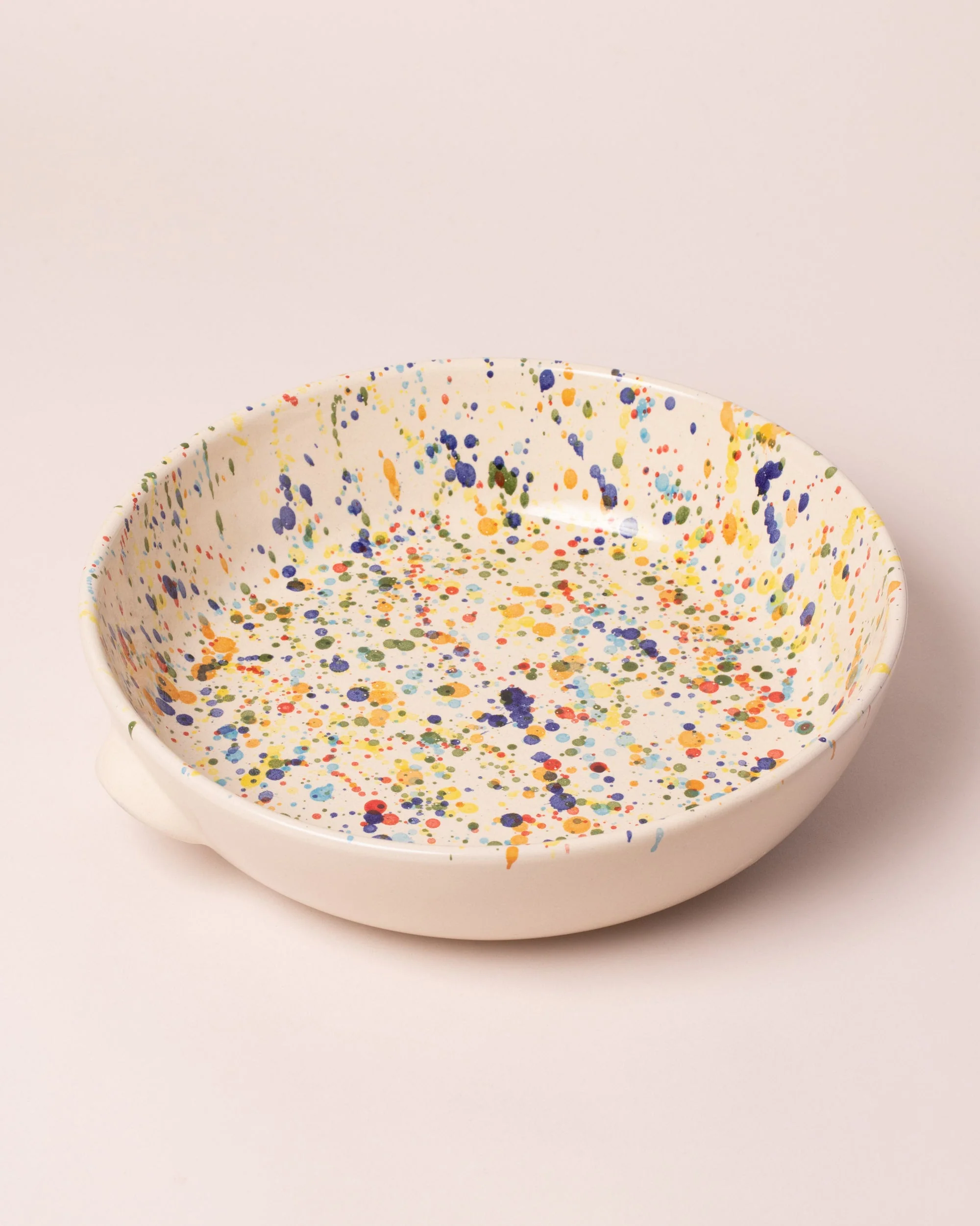 Colored Drops Large Salad Bowl - Image 2