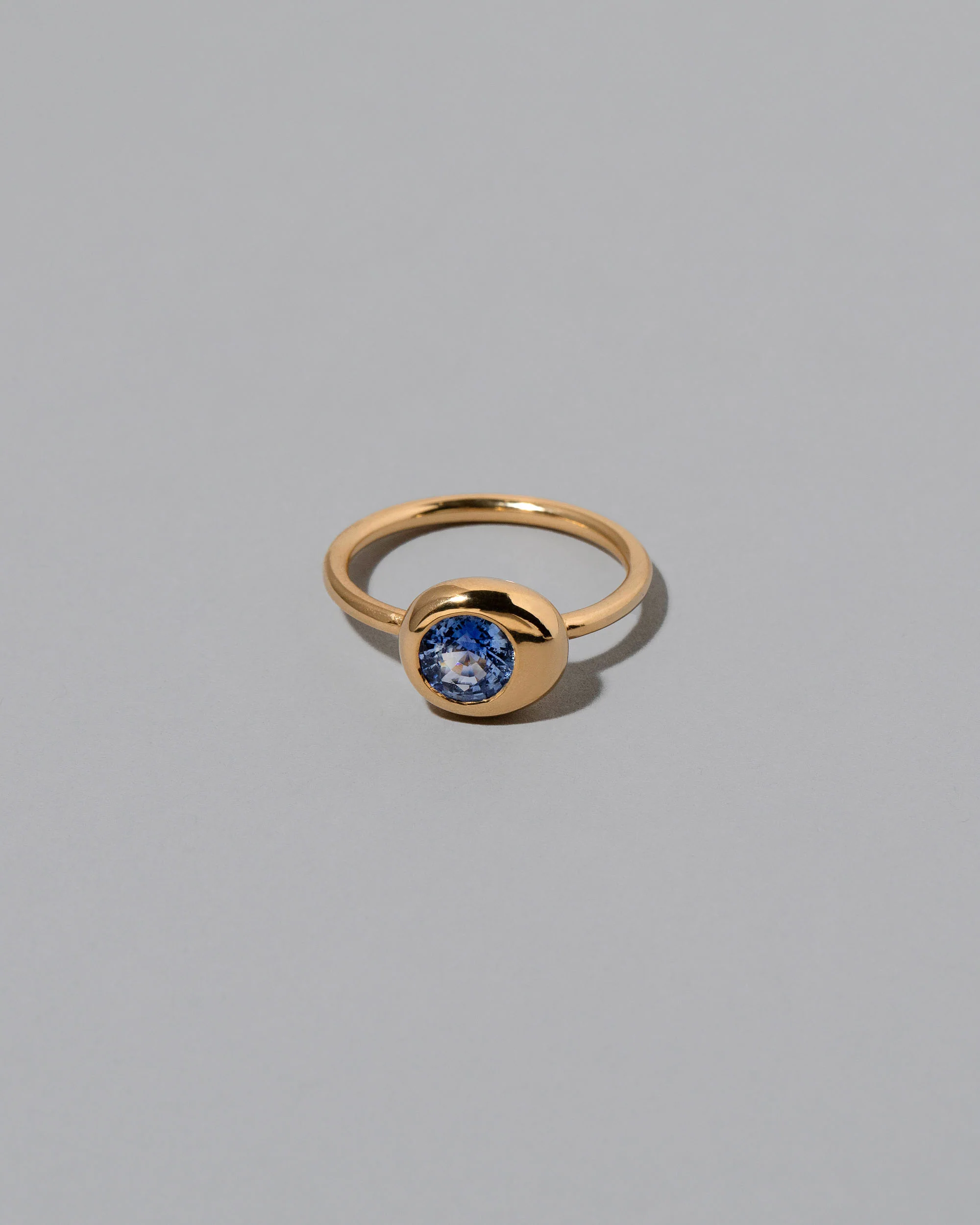 Level Ring - Bicolor Blue Sapphire