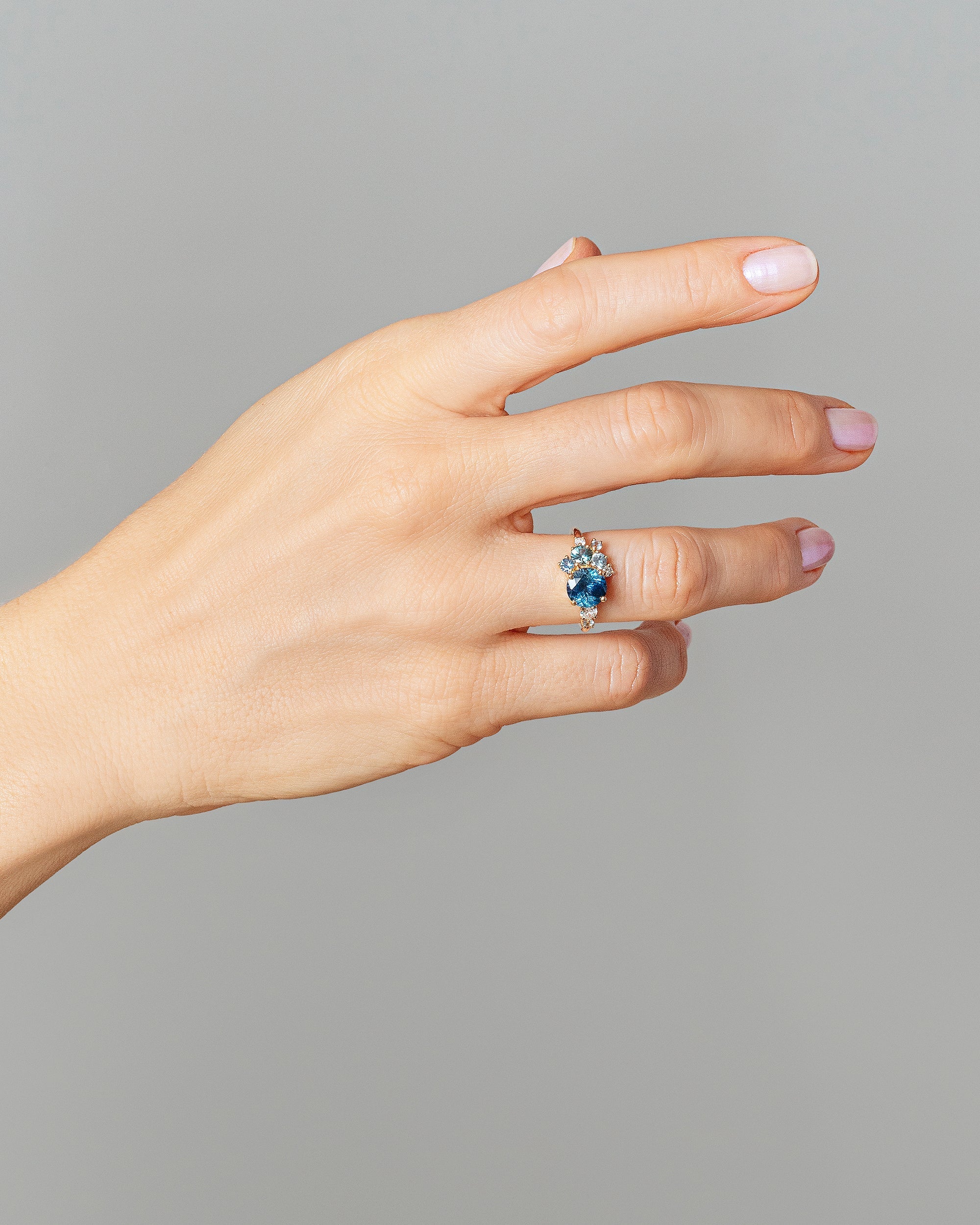 Vega Ring - Malawi Sapphire - Image 3