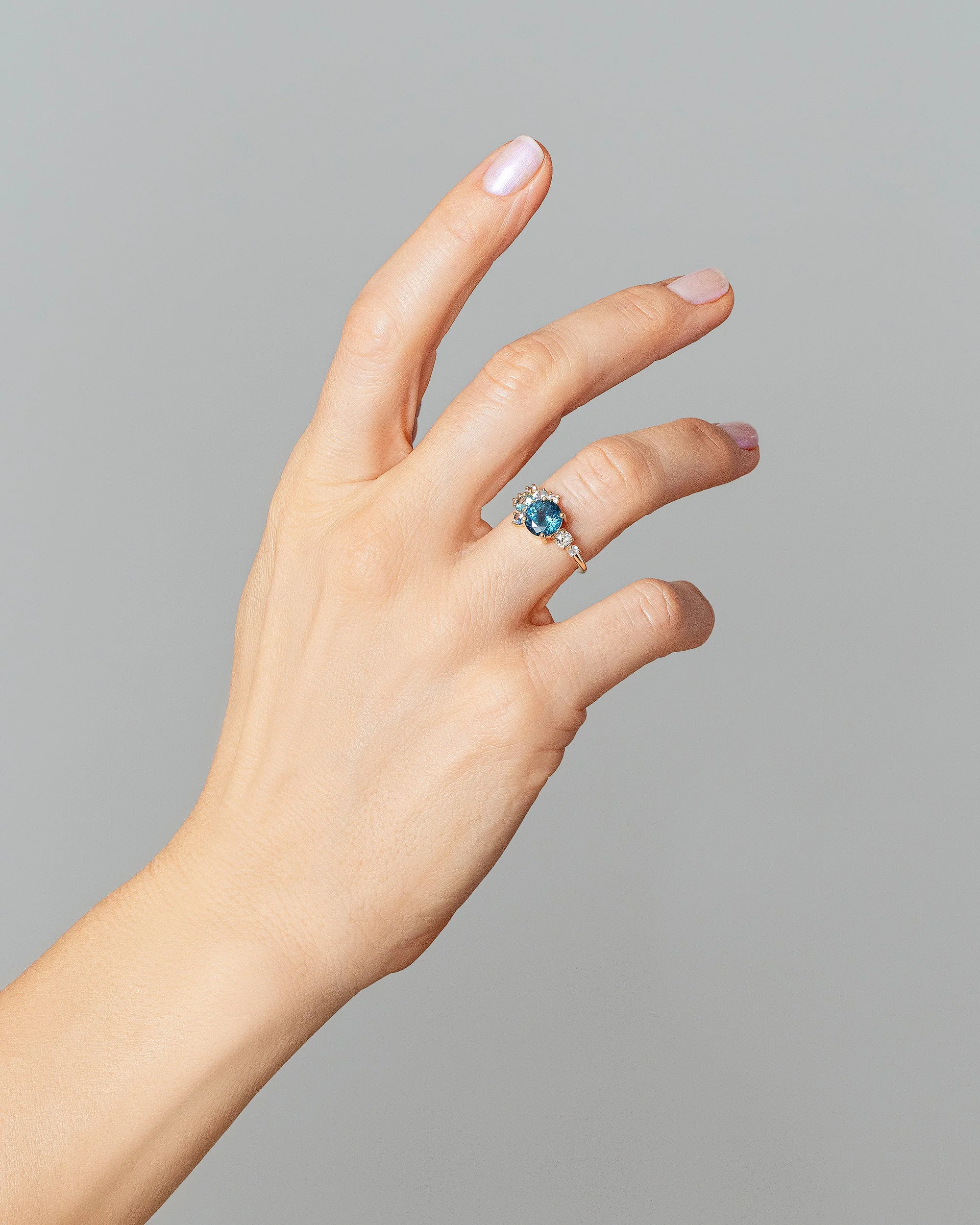 Vega Ring - Malawi Sapphire - Image 4