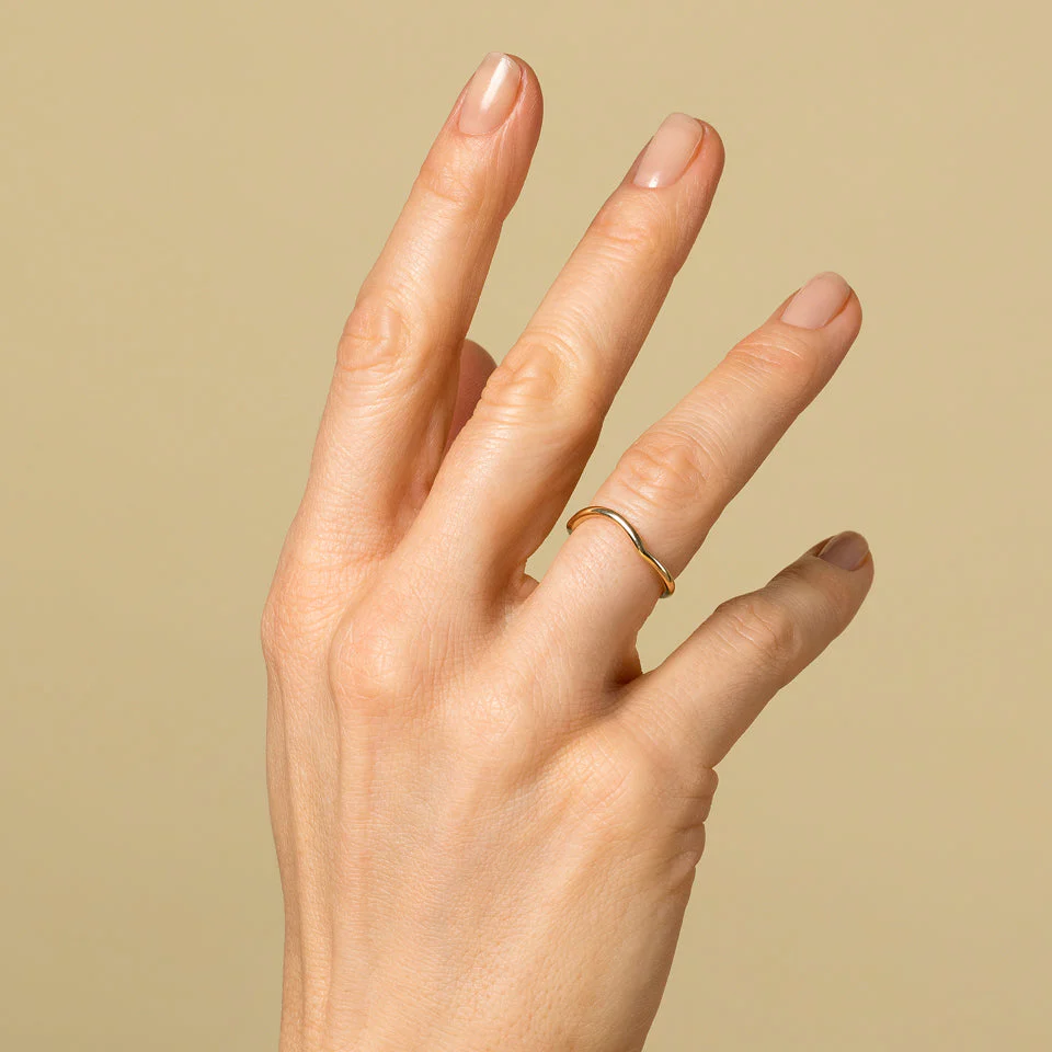 Mini Curve Band - Solid Round Wire - Image 3