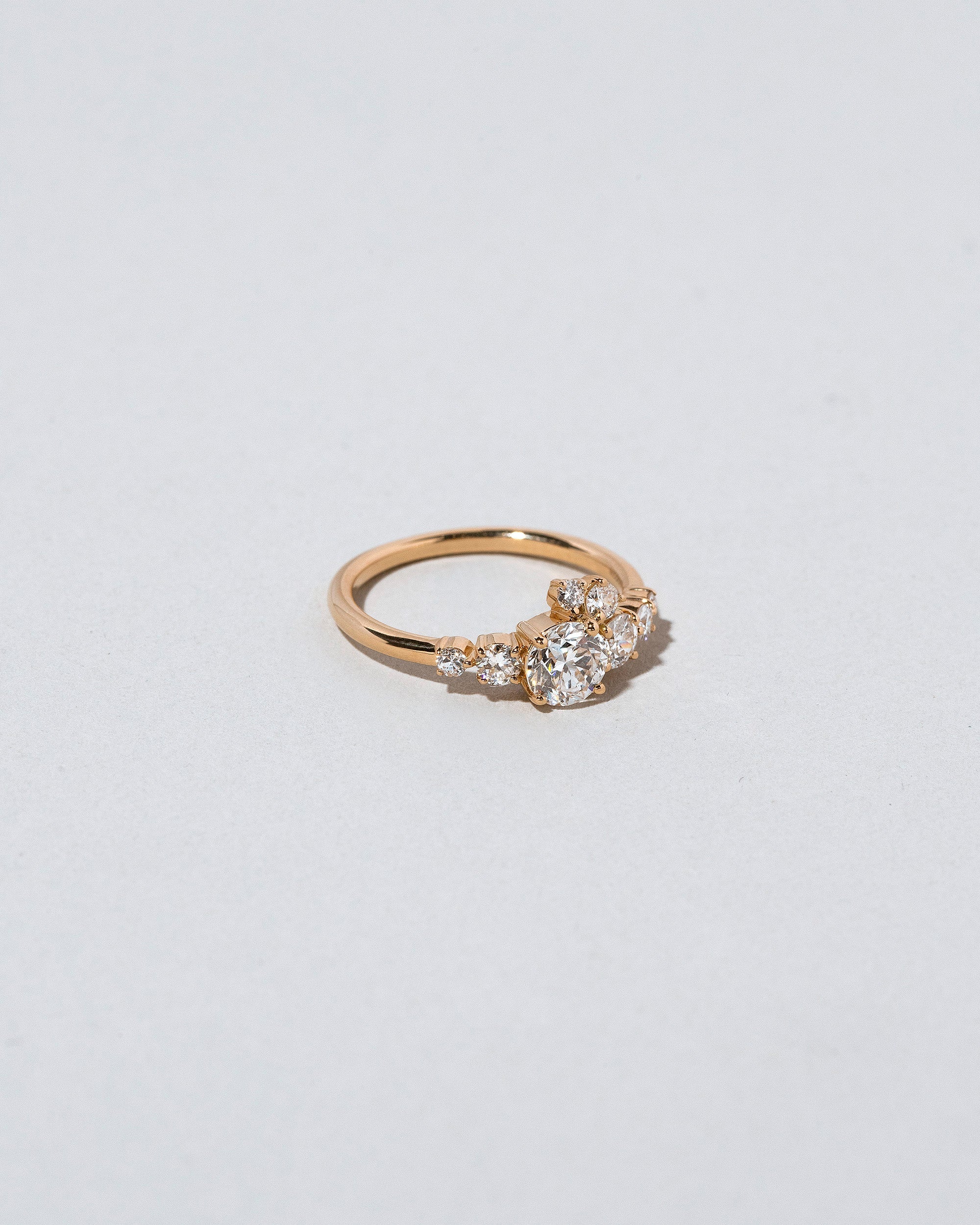 Mini Luna Ring - White Diamond - Image 5