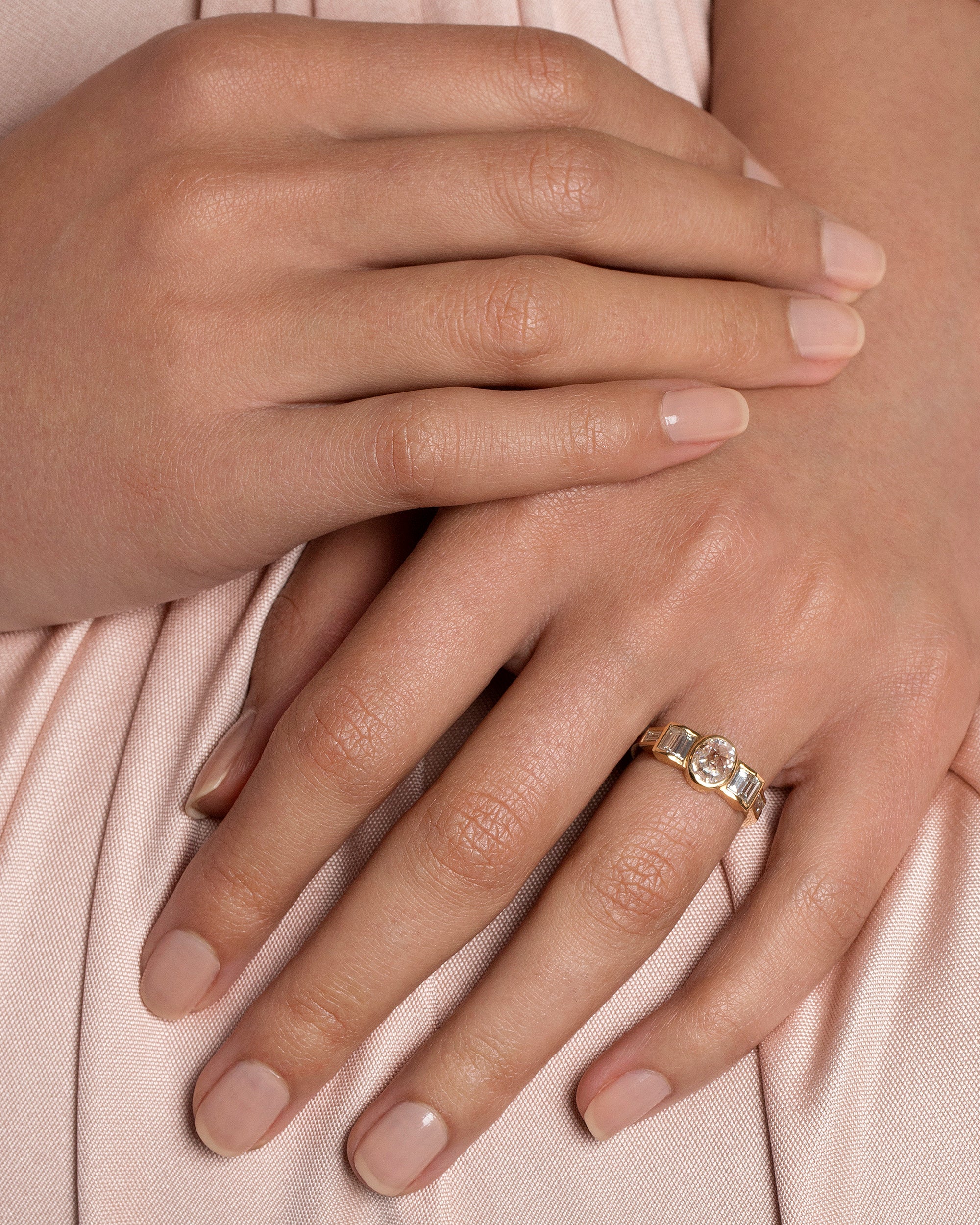Modified Brilliant Diamond Ring - Image 4