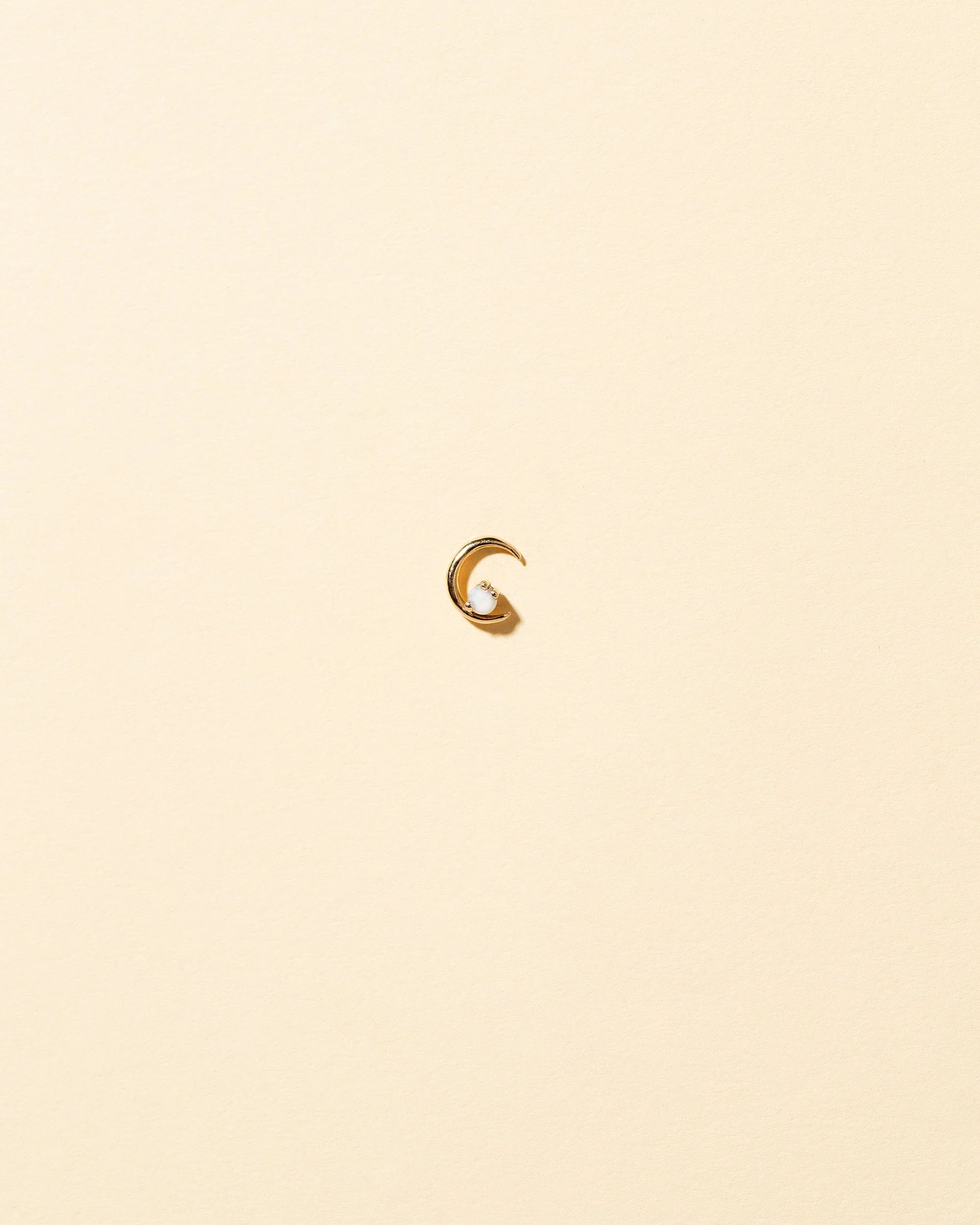 Moon Ray Stud Earring Single