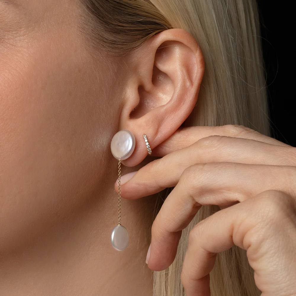 Plover Pearl Earrings - Image 3