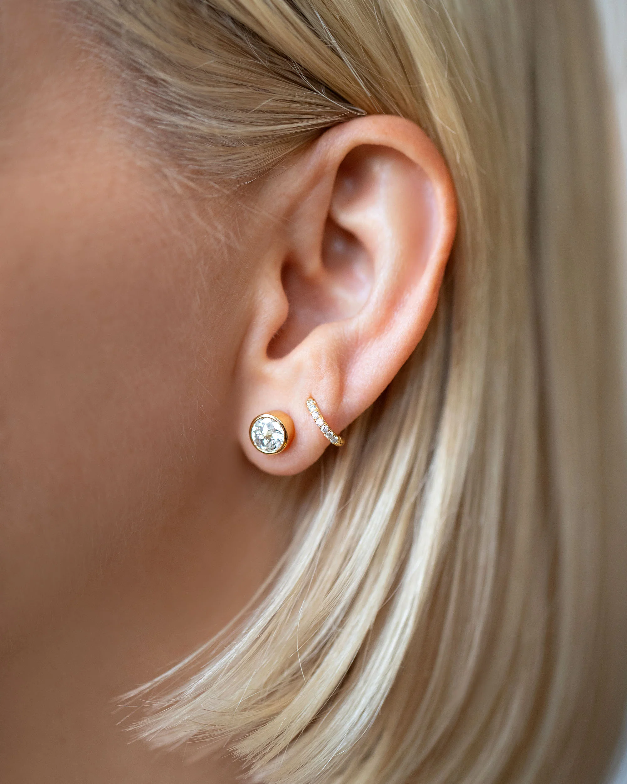 Allium Stud Earrings - Image 2