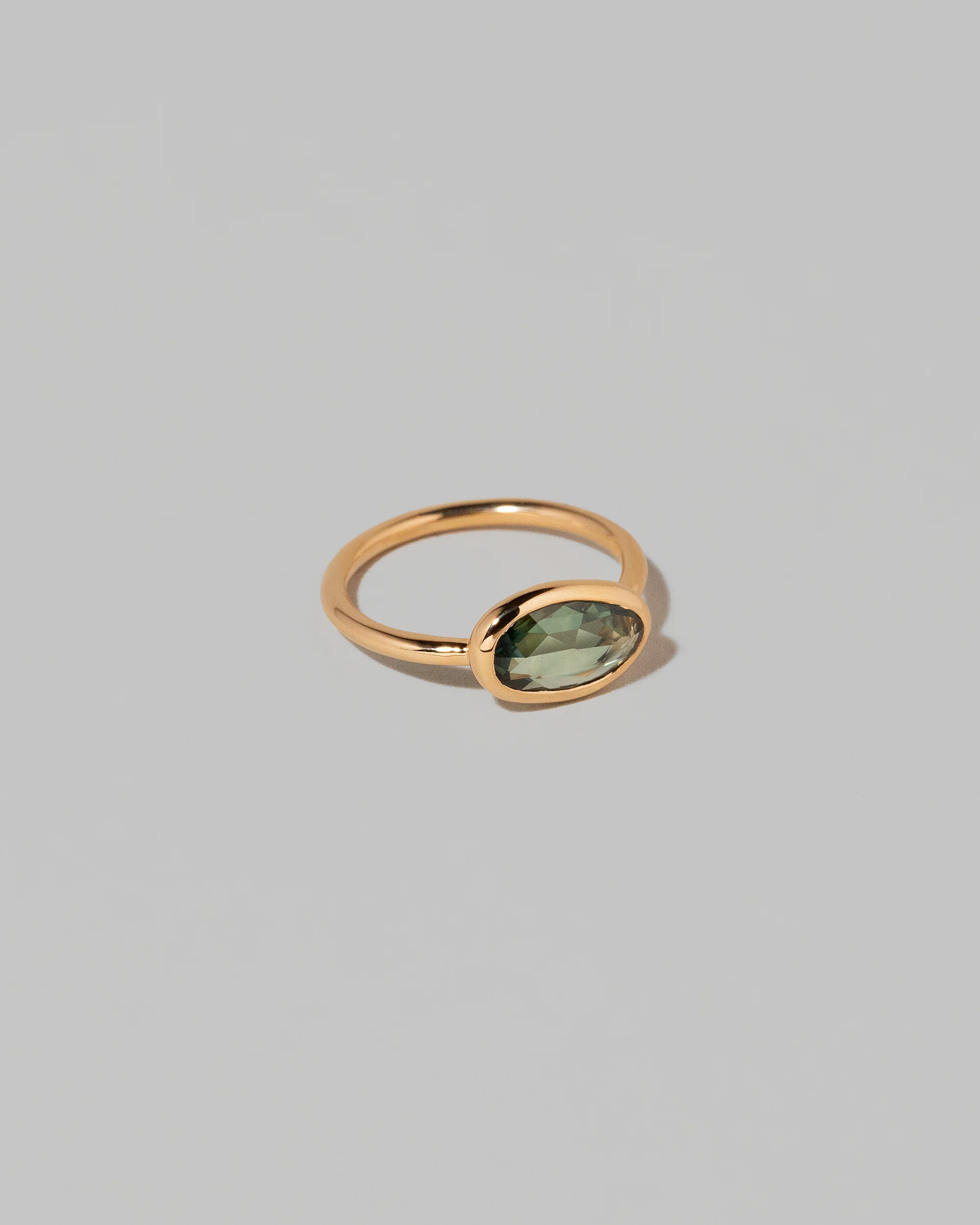 Gusher Green Sapphire Ring 002 - Image 2