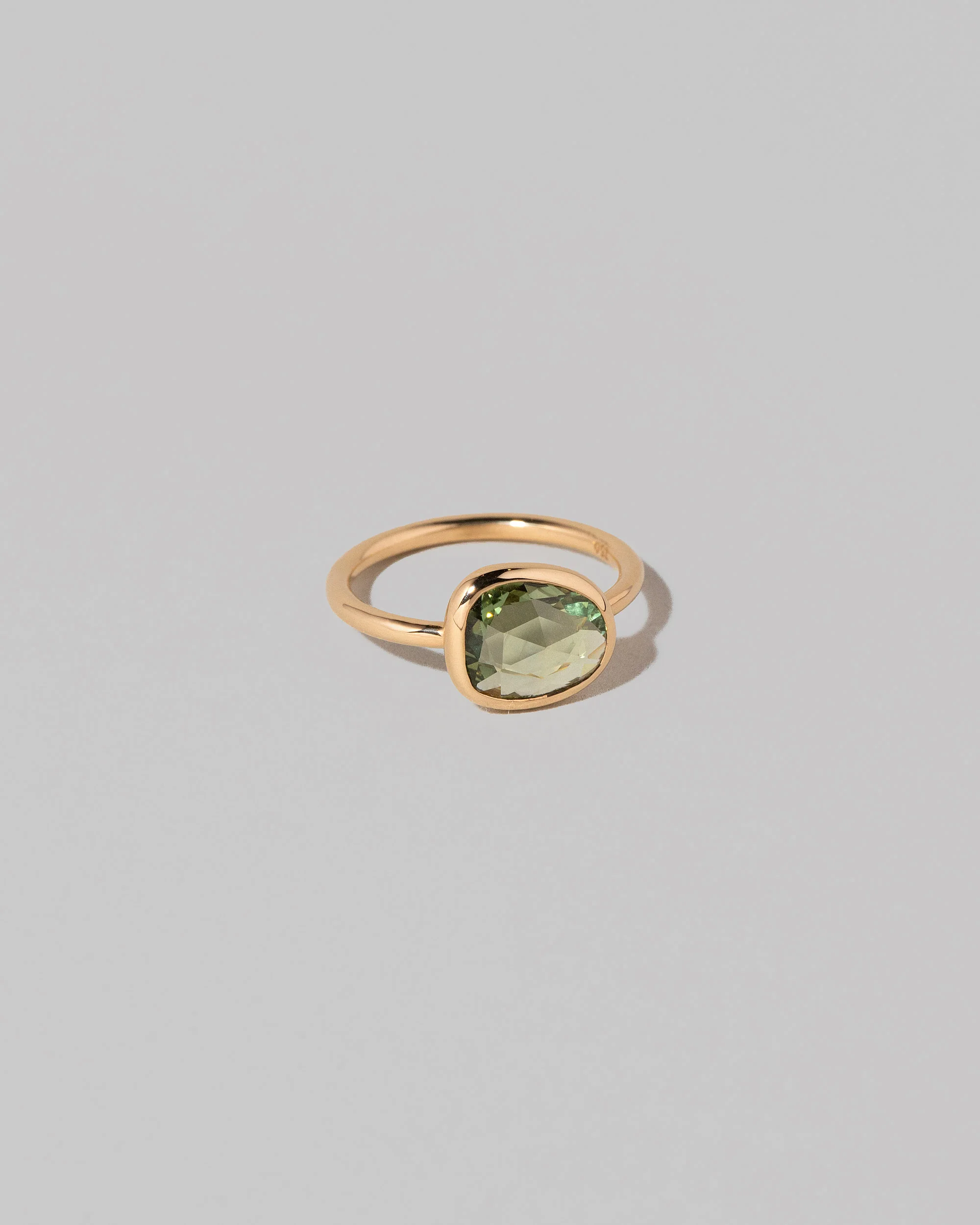 Gusher Green Sapphire Ring 004 - Image 3