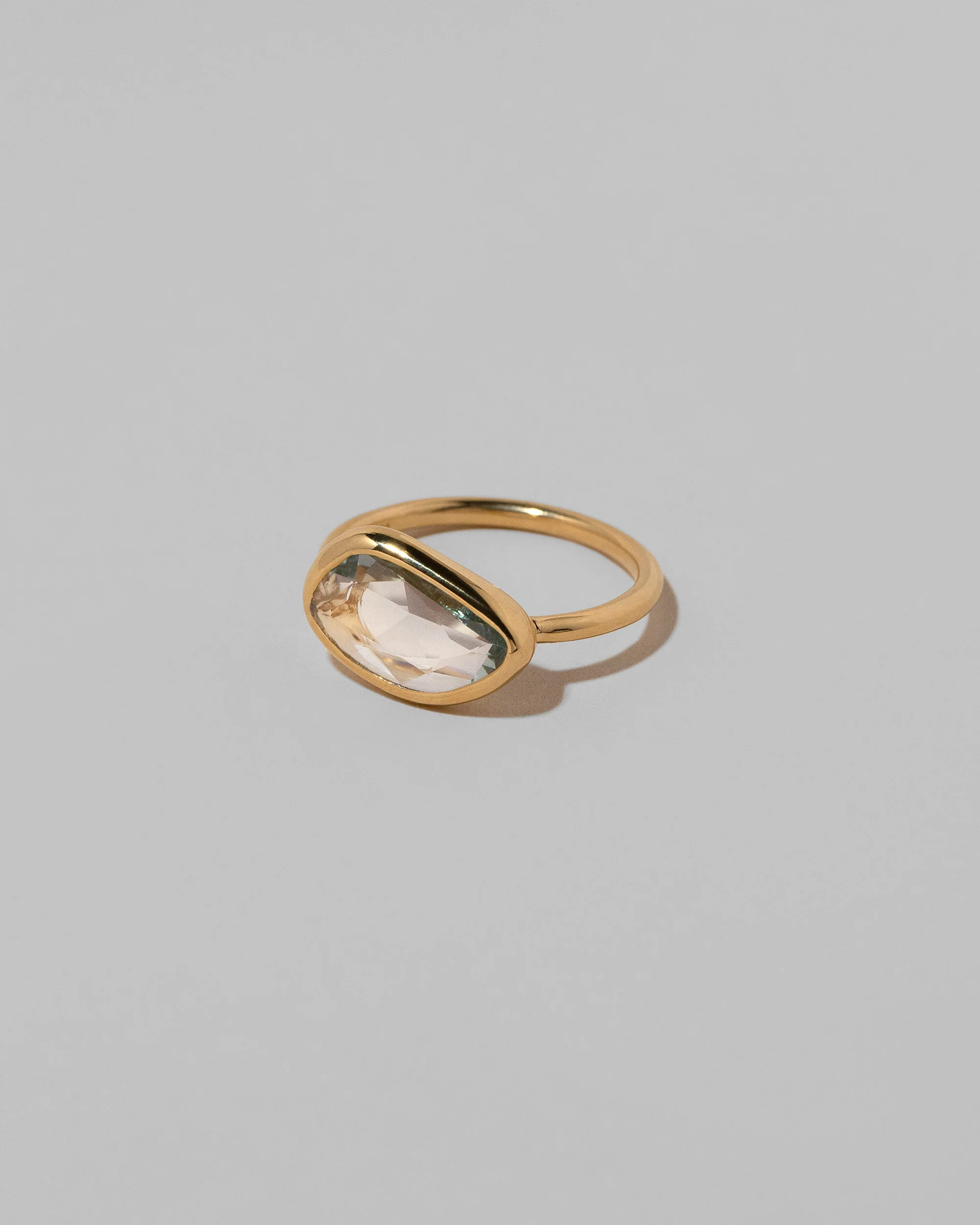 Gusher Teal Sapphire Ring 038 - Image 2