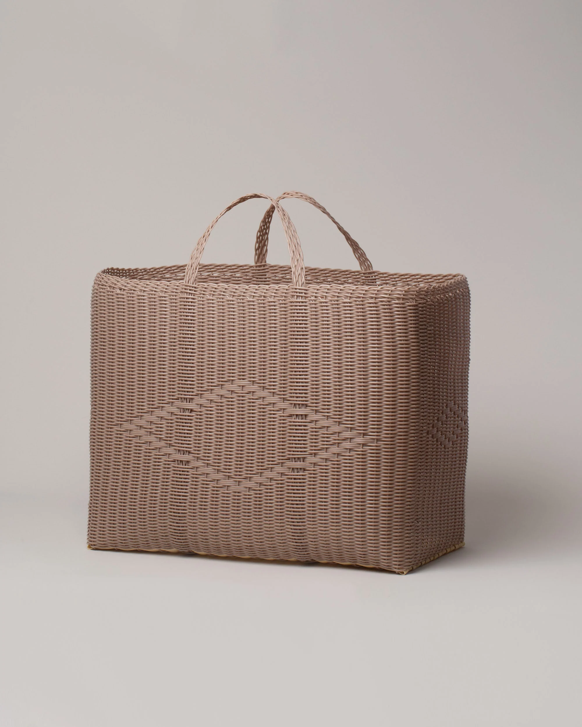 Extra Large Handwoven Tote Basket Bag - Image 2